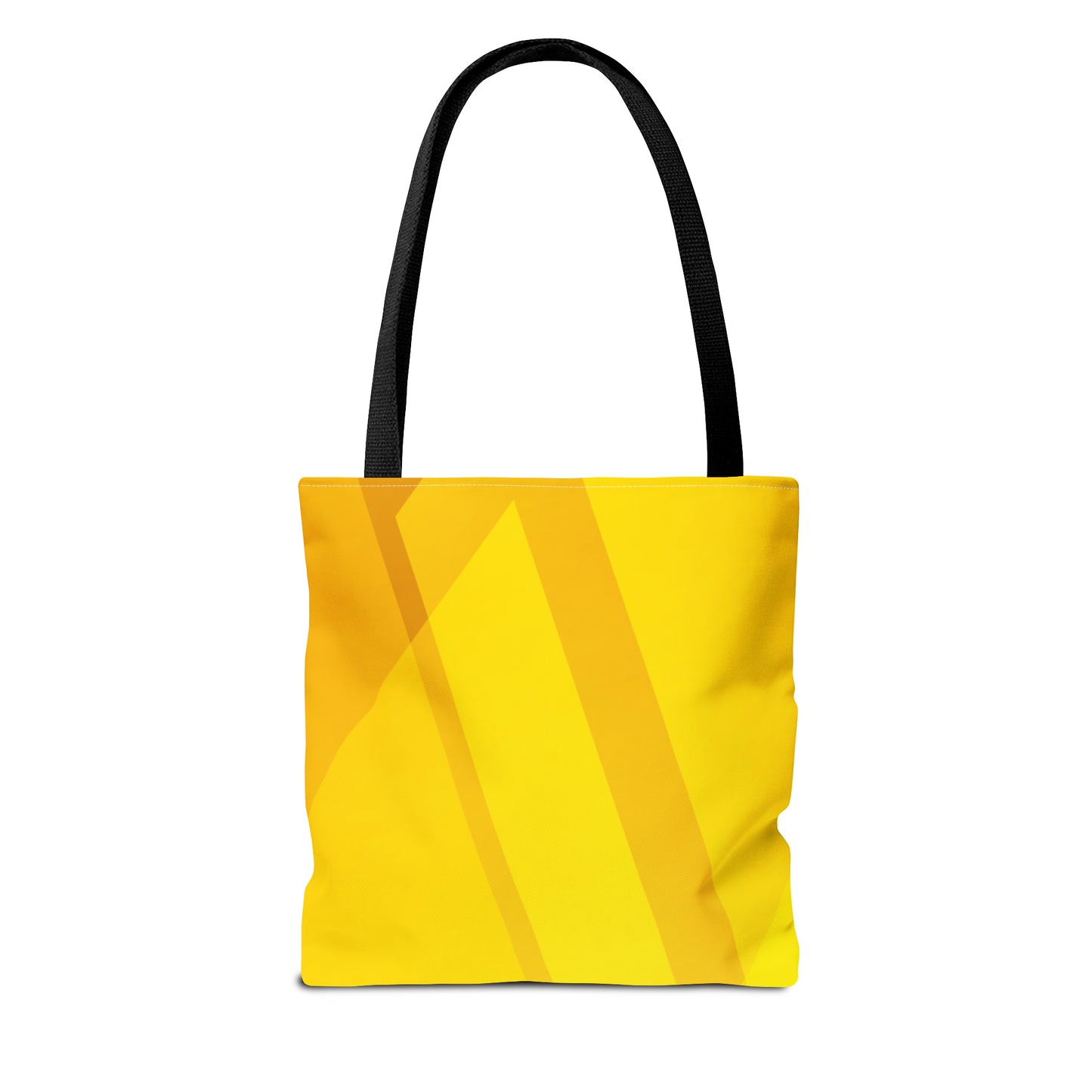 Golden Yellow Abstract Spring Tote - Vibrant Stylish and Perfect for the Season - Misfit Marketing Design Studios