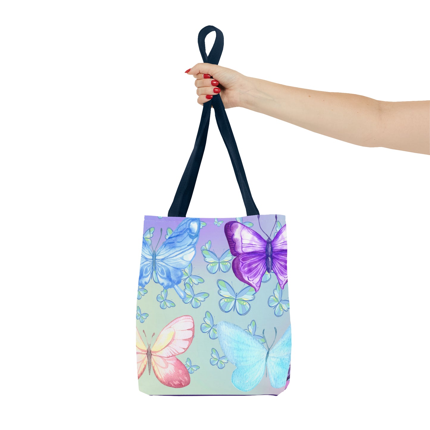 Pastel Butterfly Tote Bag - Soft and Stylish for Every Occasion - Misfit Marketing Design Studios