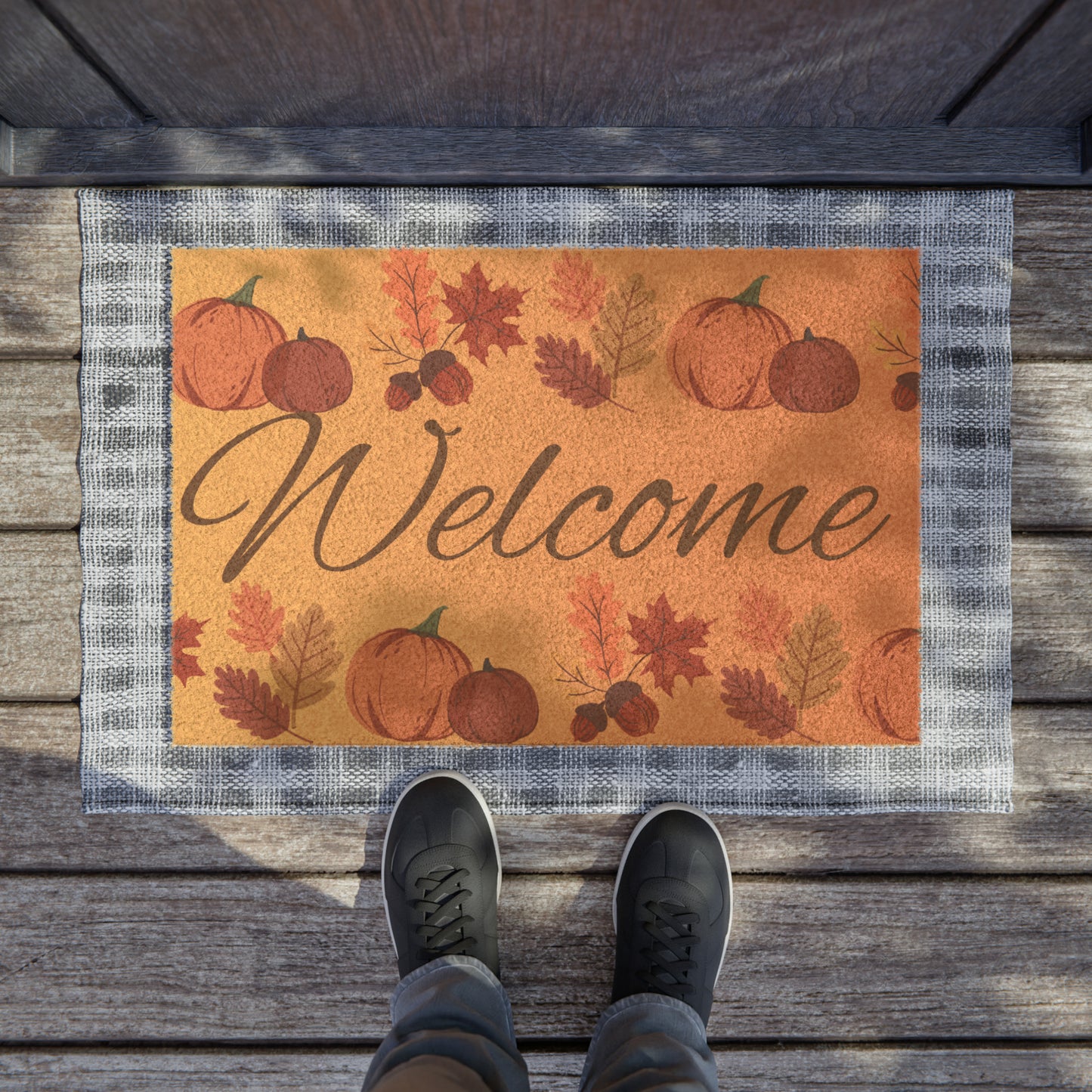 Autumn Welcome Doormat - Misfit Marketing Design Studios