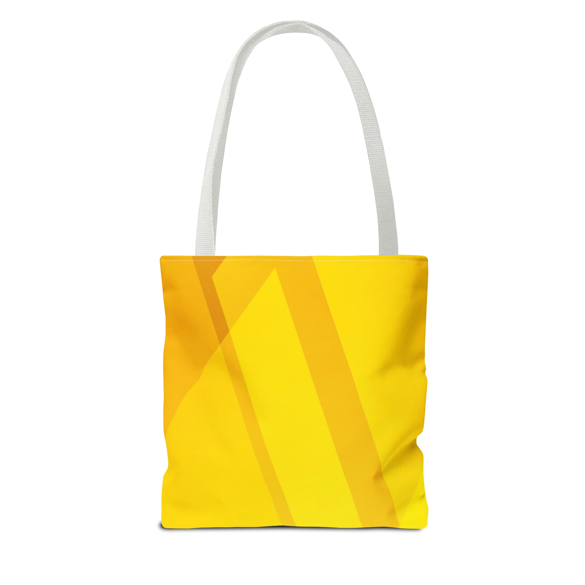 Golden Yellow Abstract Spring Tote - Vibrant Stylish and Perfect for the Season - Misfit Marketing Design Studios