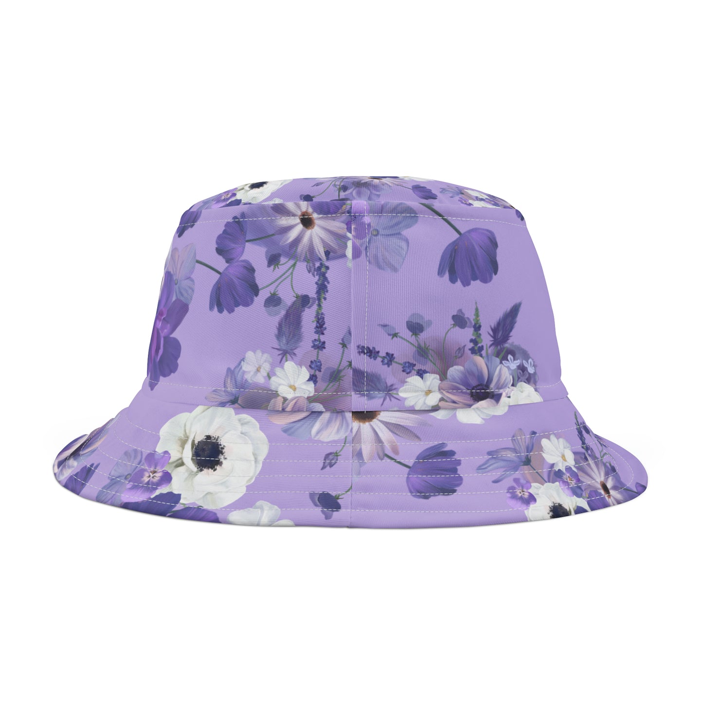 Lilac Summer Fashion Bucket Hat - Must-Have Accessory for Your Summer Wardrobe - Misfit Marketing Design Studios