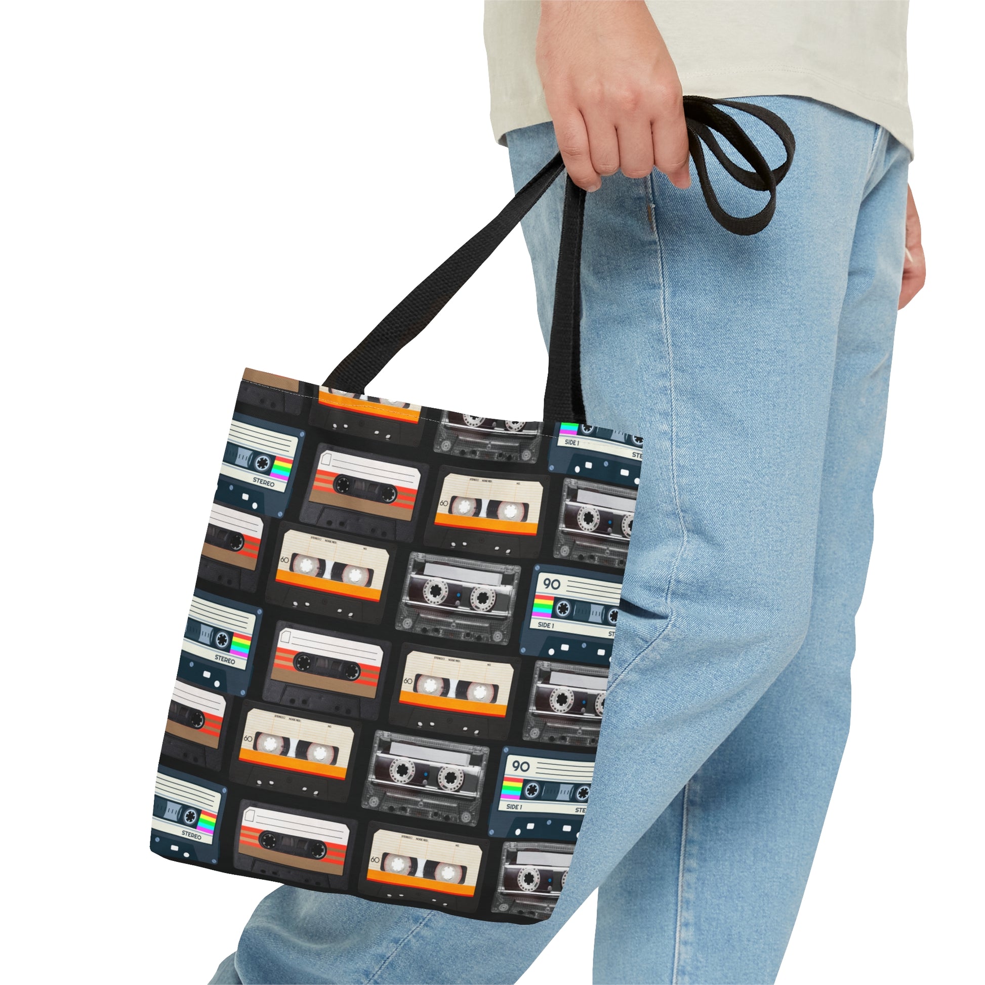 Audio Cassettes Tote Bag - Misfit Marketing Designs