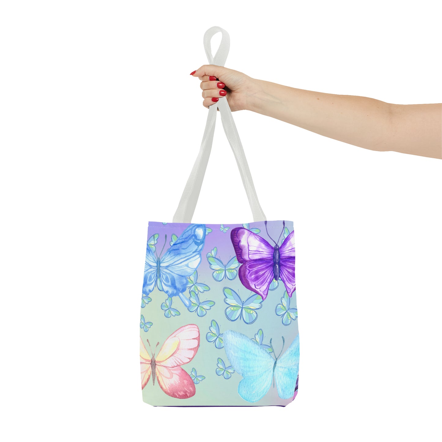 Pastel Butterfly Tote Bag - Soft and Stylish for Every Occasion - Misfit Marketing Design Studios