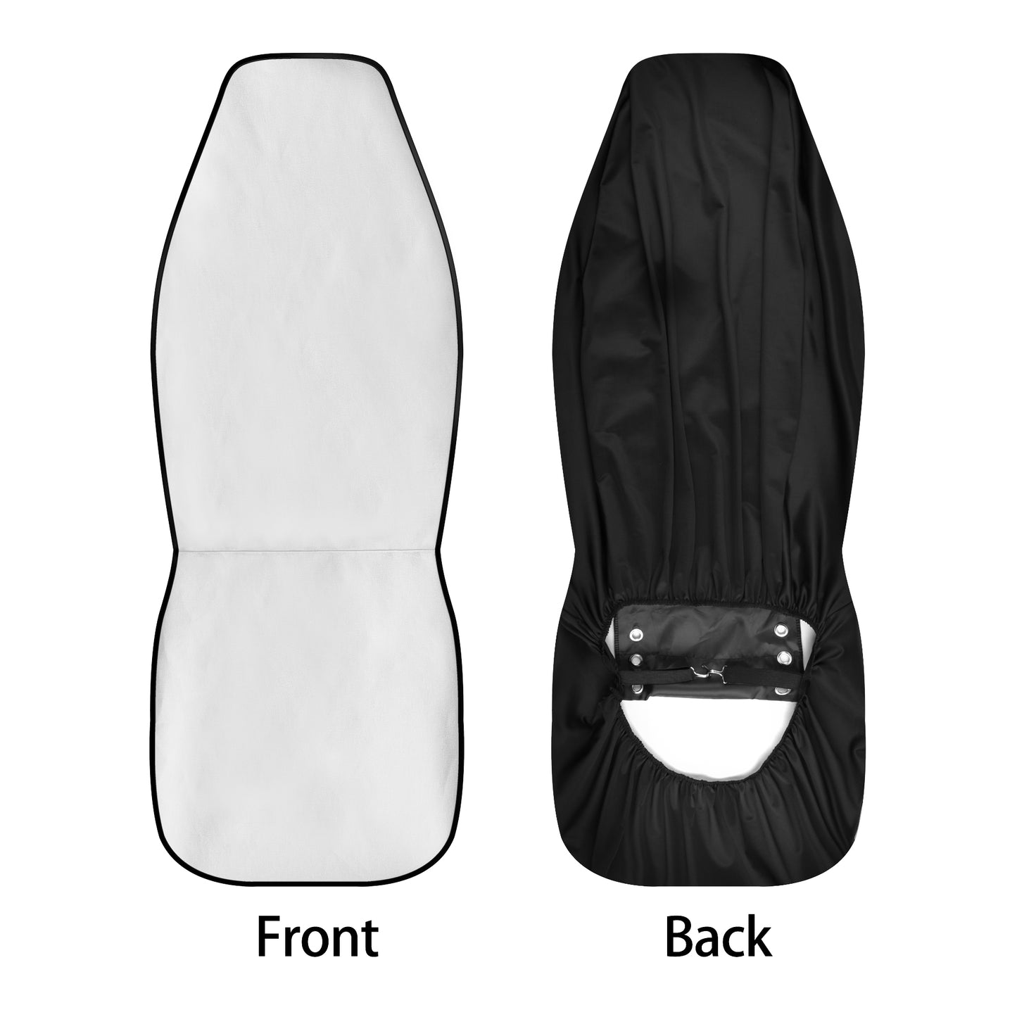 Soft and Lightweight Vinyl Records Front Car Seat Covers (2pcs)