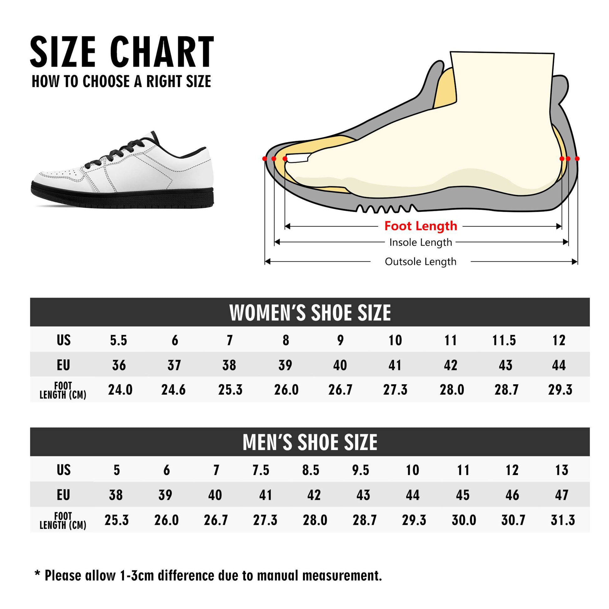 Men's English Custard Houndstooth Low Top Leather Sneakers - Misfit Marketing Designs