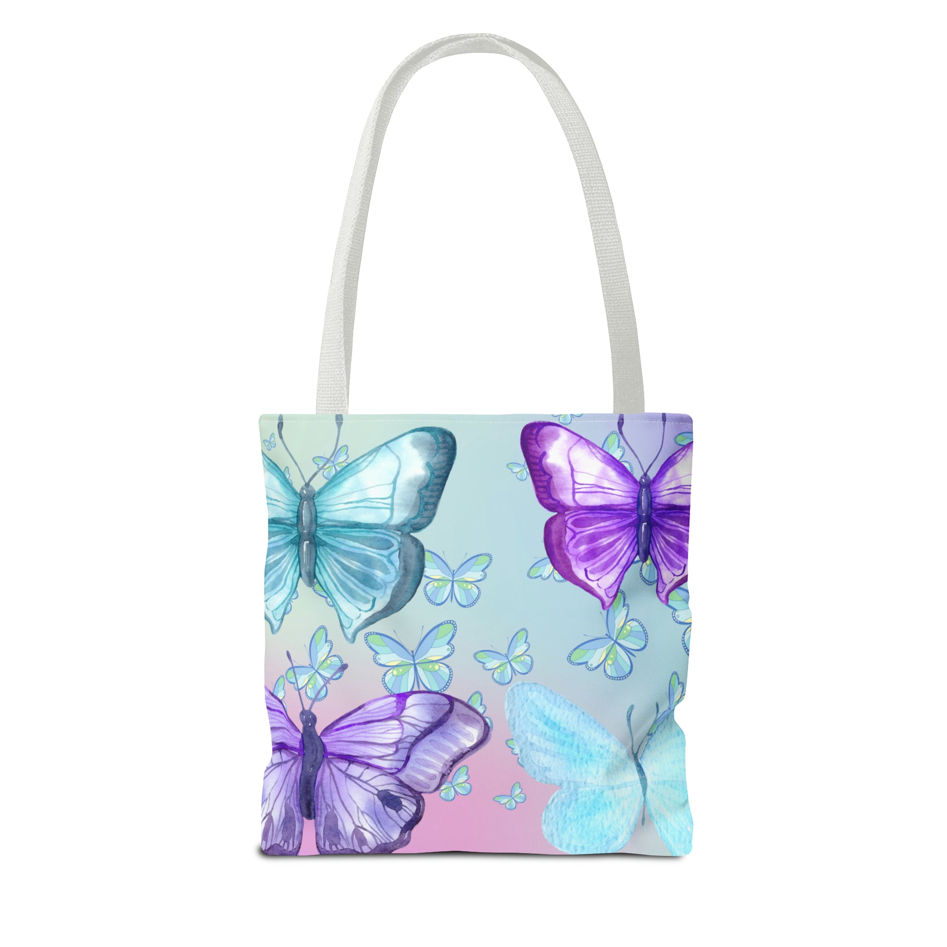 Pastel Butterfly Tote Bag - Soft and Stylish for Every Occasion - Misfit Marketing Design Studios