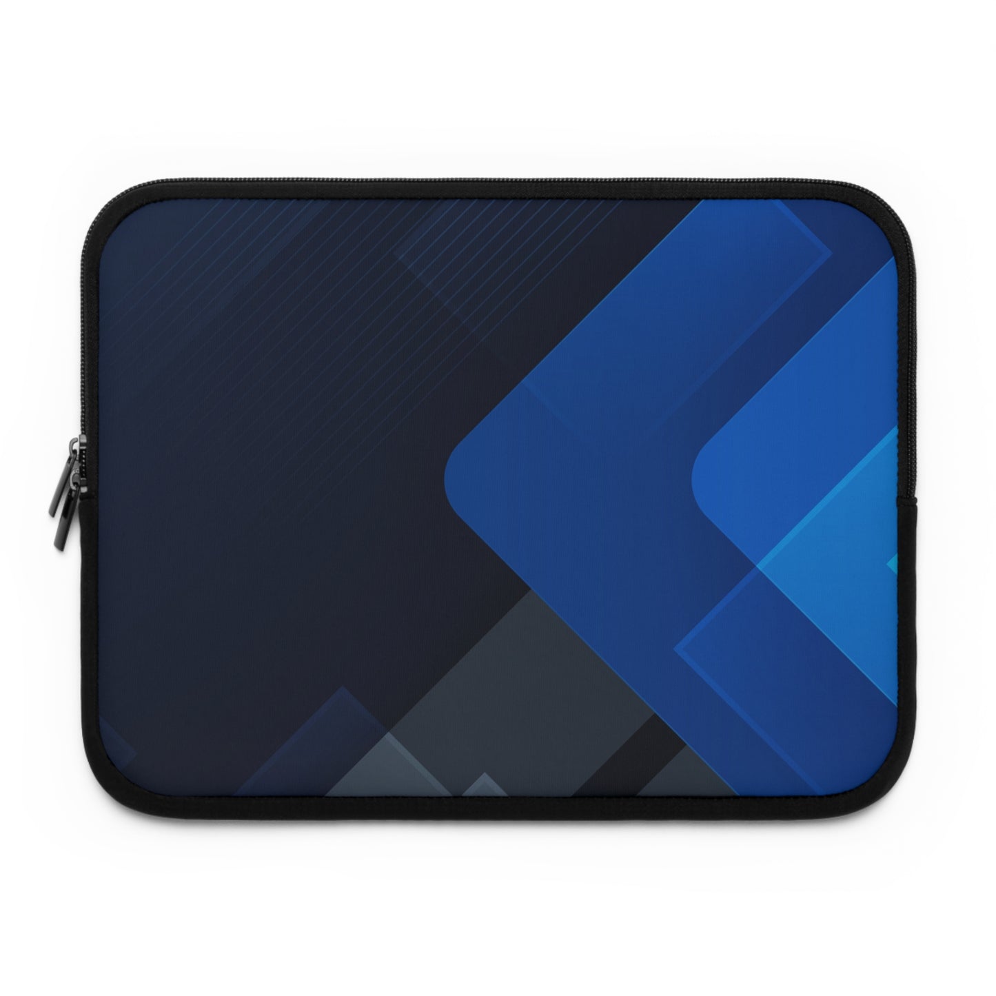 Abstract Dark Blue Laptop Sleeve - Protective and Stylish - Misfit Marketing Design Studios