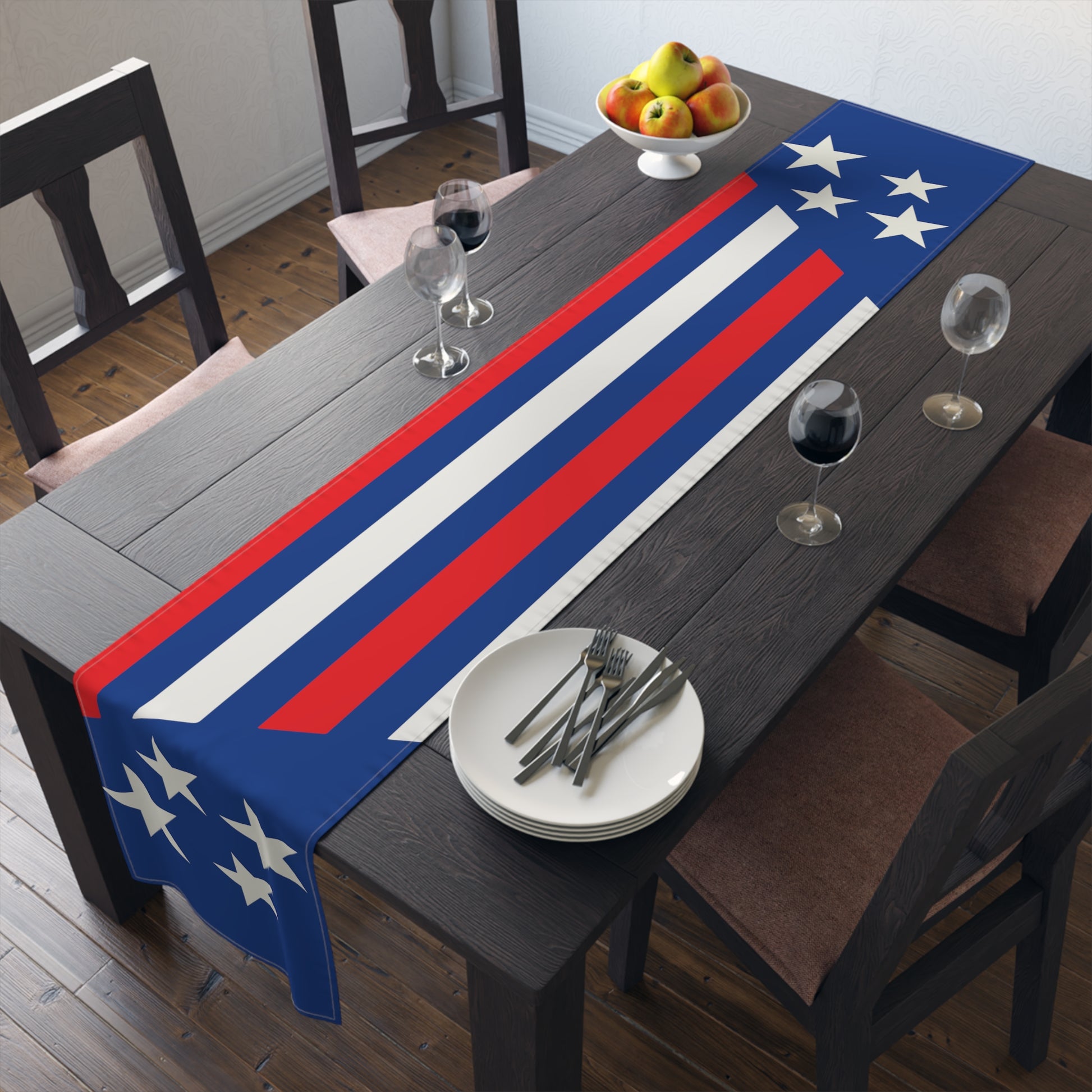 Stars & Stripes Table Runner - Misfit Marketing Designs