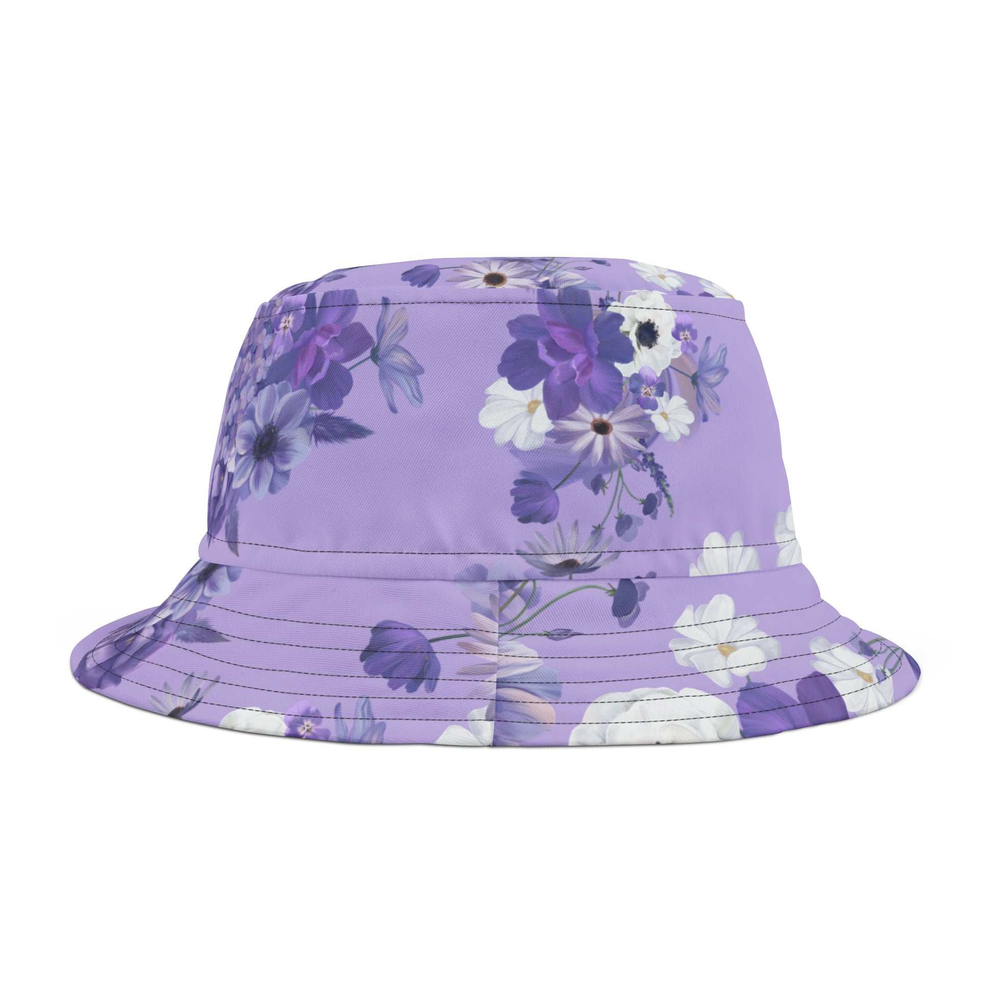 Lilac Summer Fashion Bucket Hat - Must-Have Accessory for Your Summer Wardrobe - Misfit Marketing Design Studios