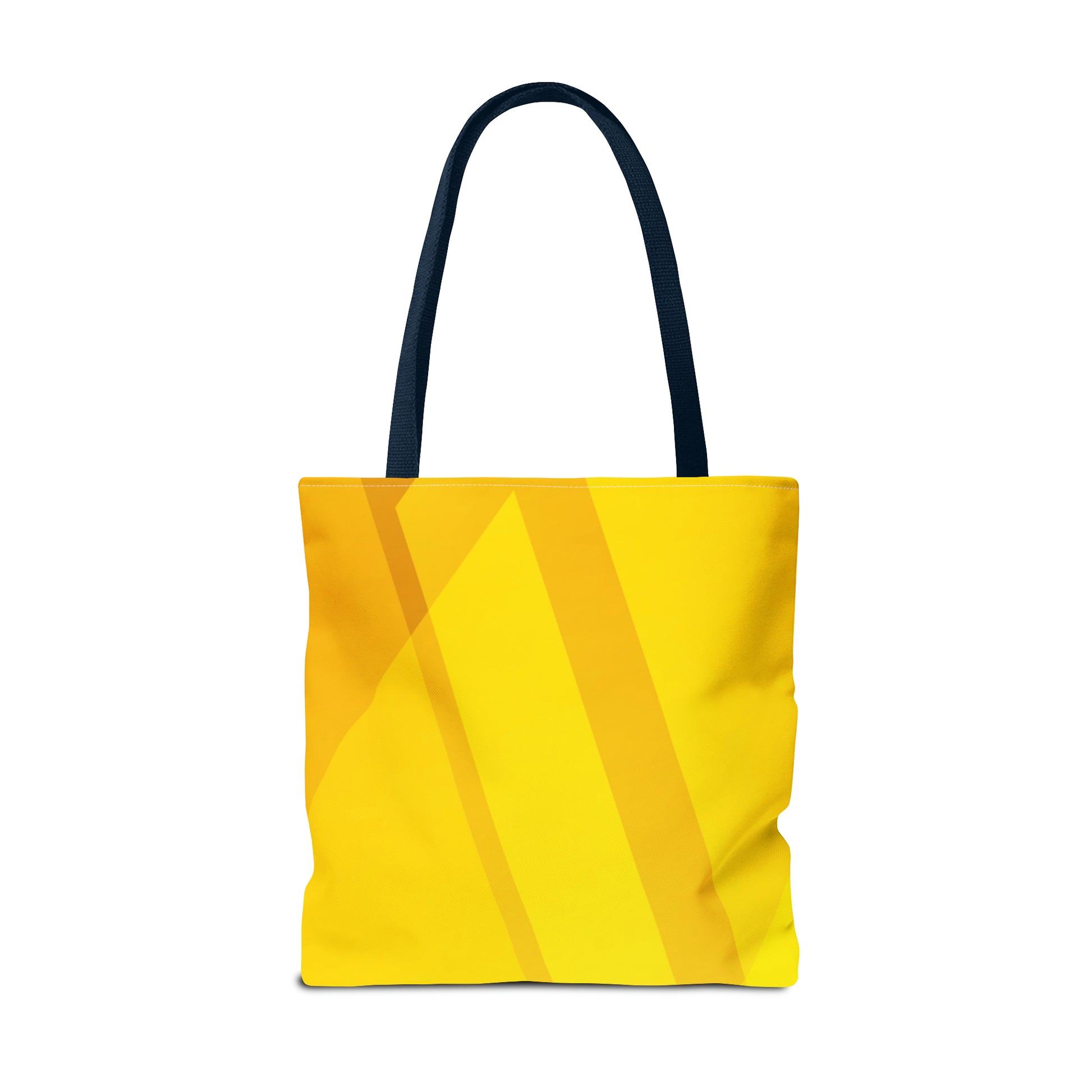 Golden Yellow Abstract Spring Tote - Vibrant Stylish and Perfect for the Season - Misfit Marketing Design Studios