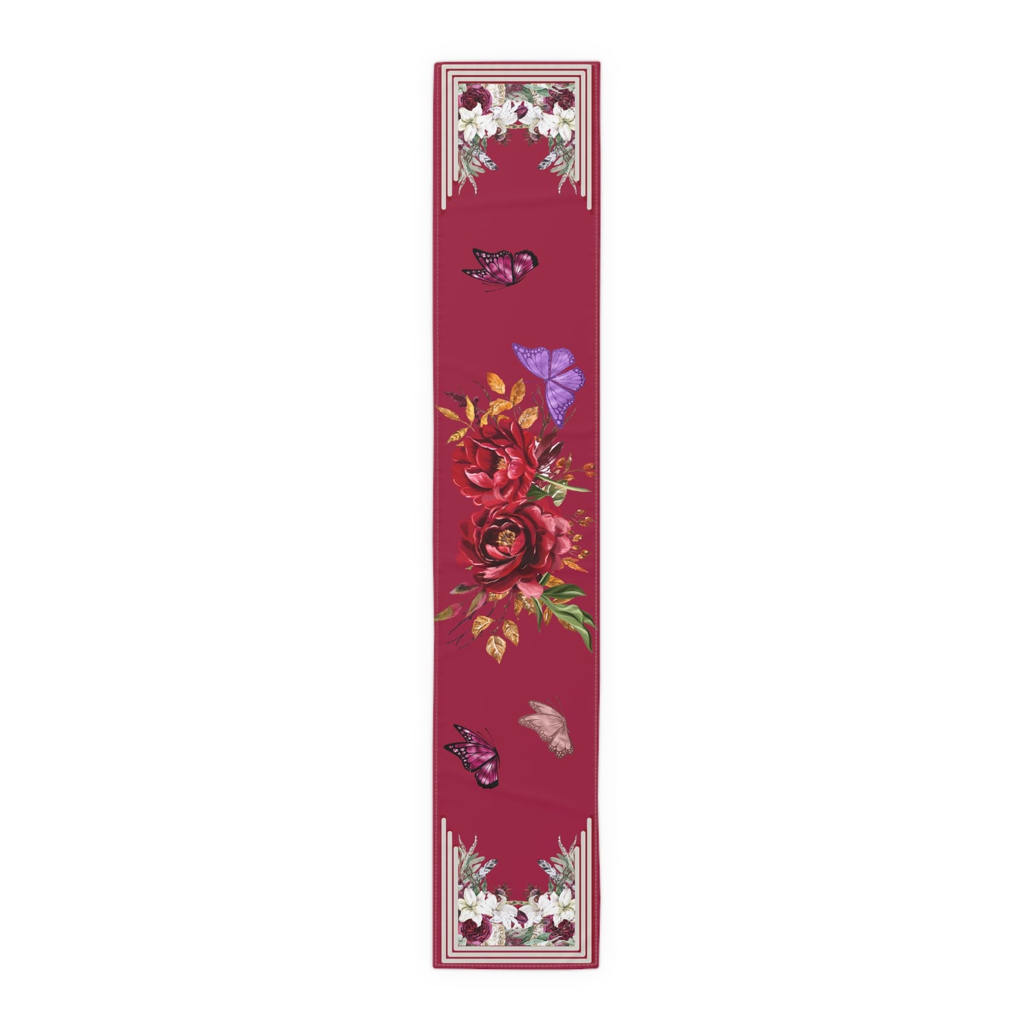 Beautiful Berry Bouquet Table Runner - Perfect for Any Occasion - Misfit Marketing Design Studios