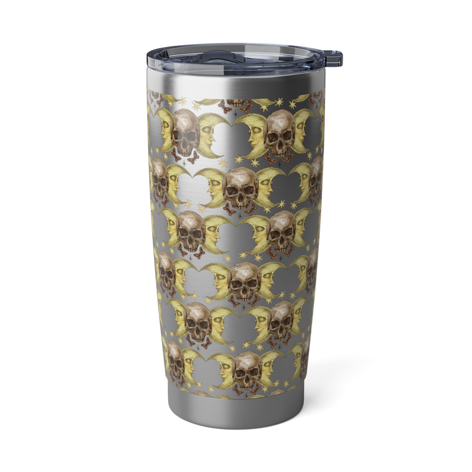 Spooky Lunar Skull 20oz Tumbler - Misfit Marketing Designs