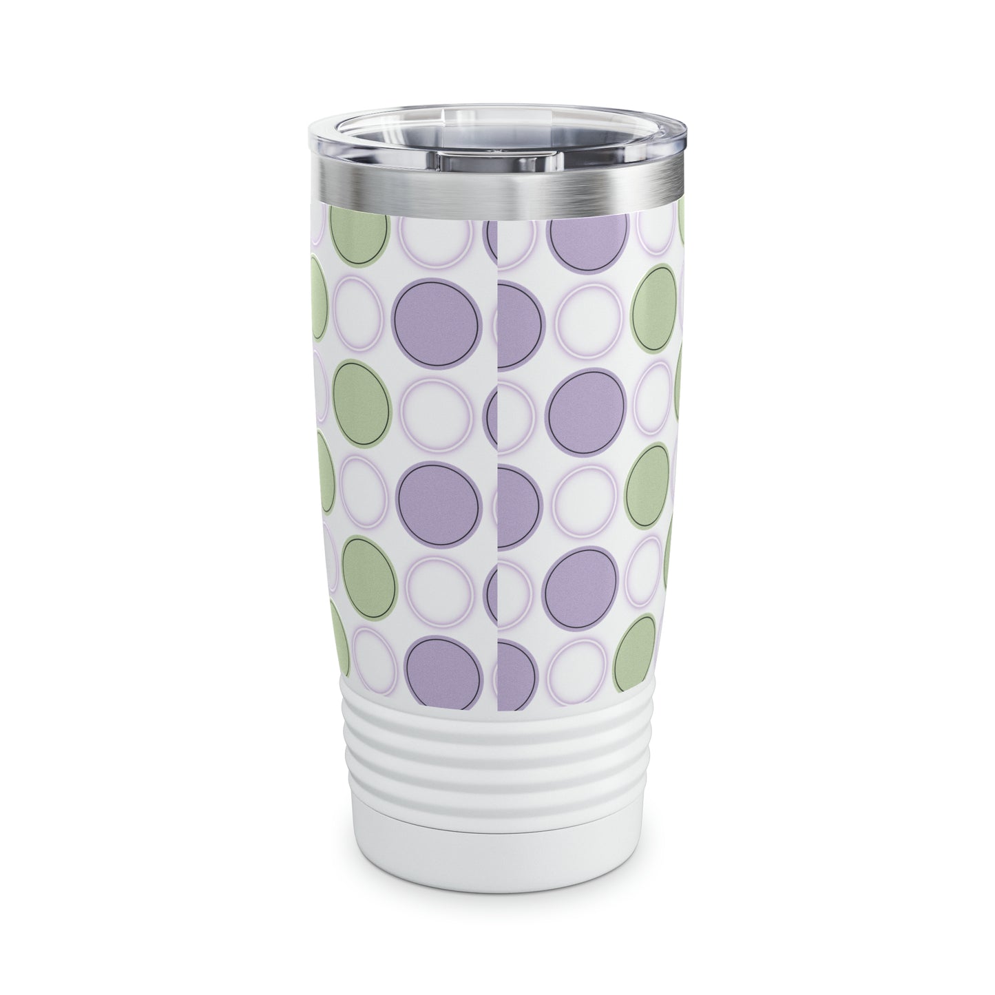 Spring Polka Dot Tumbler - Ringneck Design - Perfect for On-The-Go - Misfit Marketing Design Studios