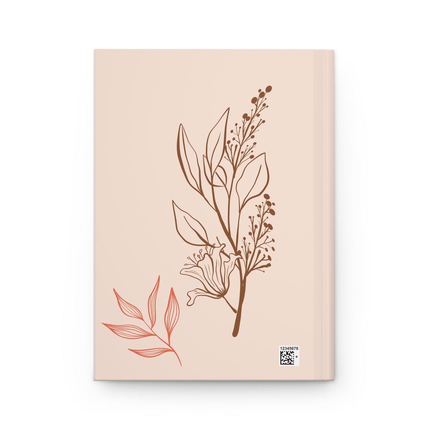 Simply Floral Hardcover Journal - Misfit Marketing Design Studios