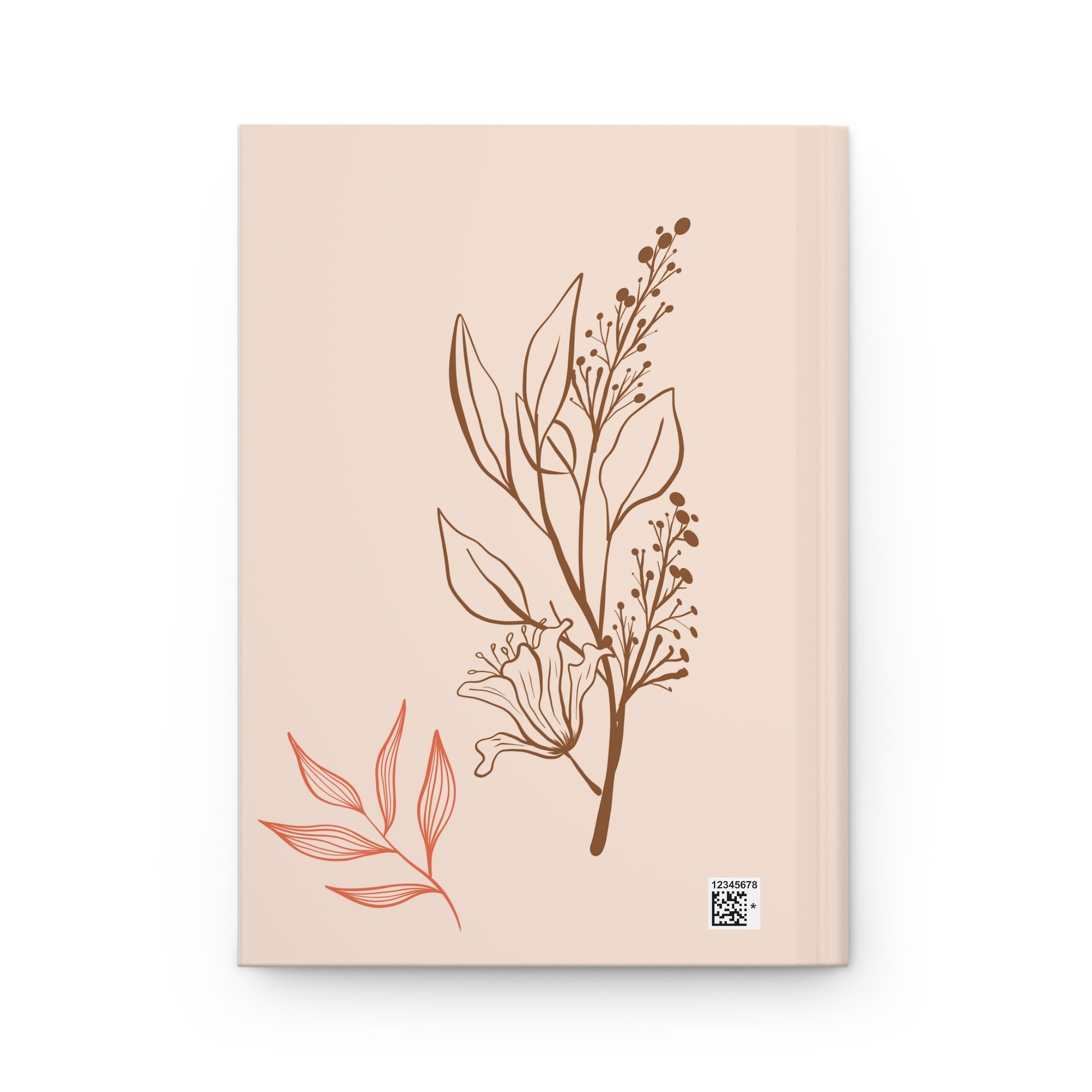 Simply Floral Hardcover Journal - Misfit Marketing Design Studios