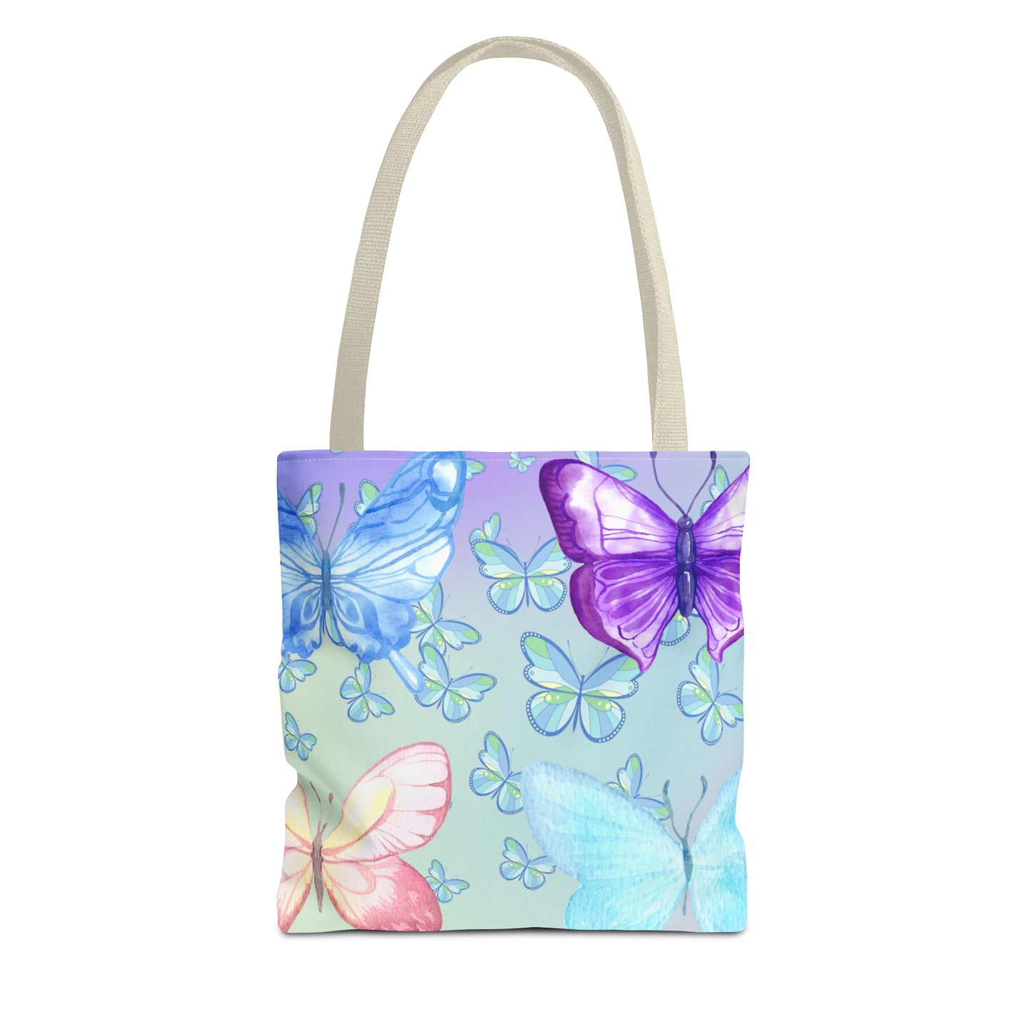 Pastel Butterfly Tote Bag - Soft and Stylish for Every Occasion - Misfit Marketing Design Studios