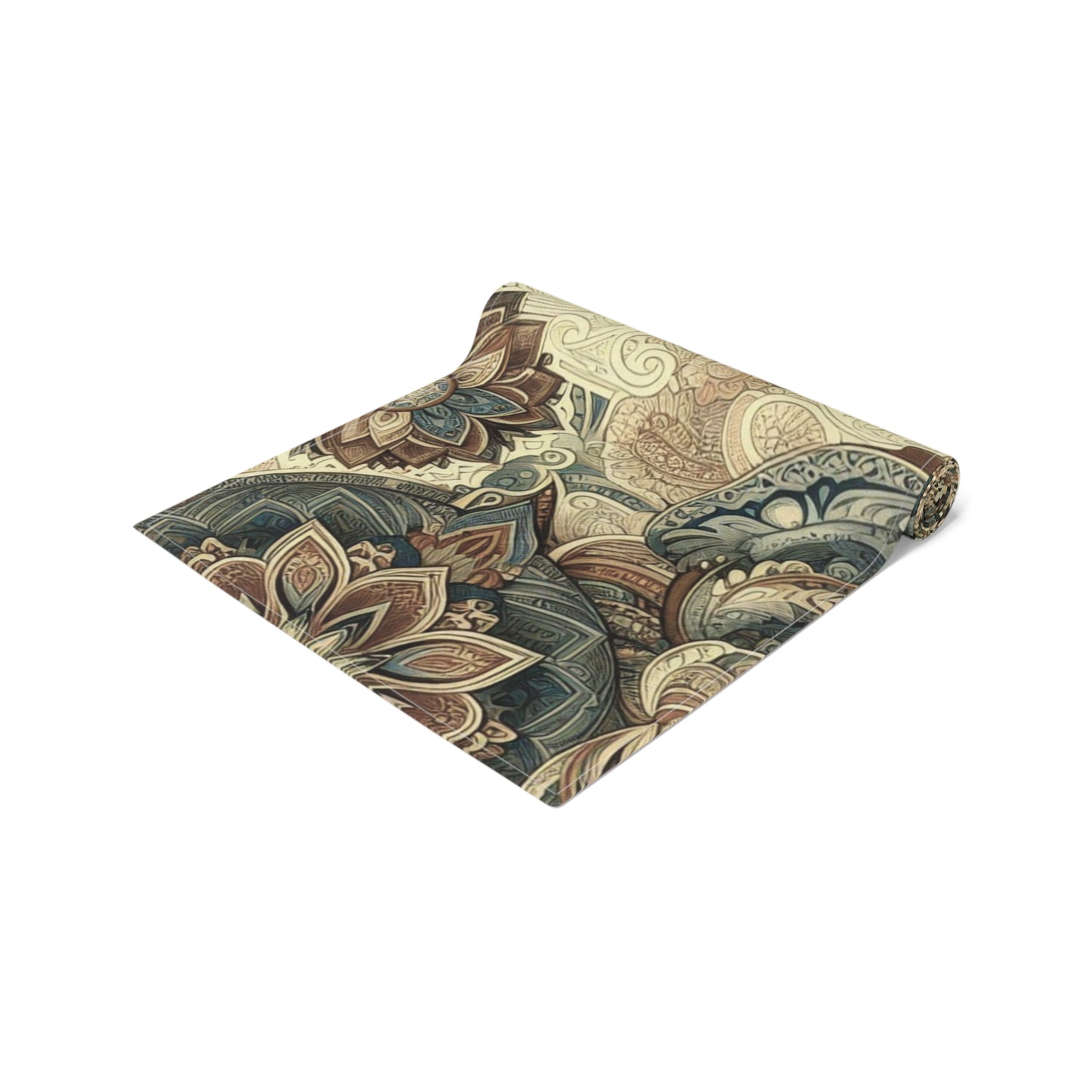 Cafe Beige Floral Table Runner