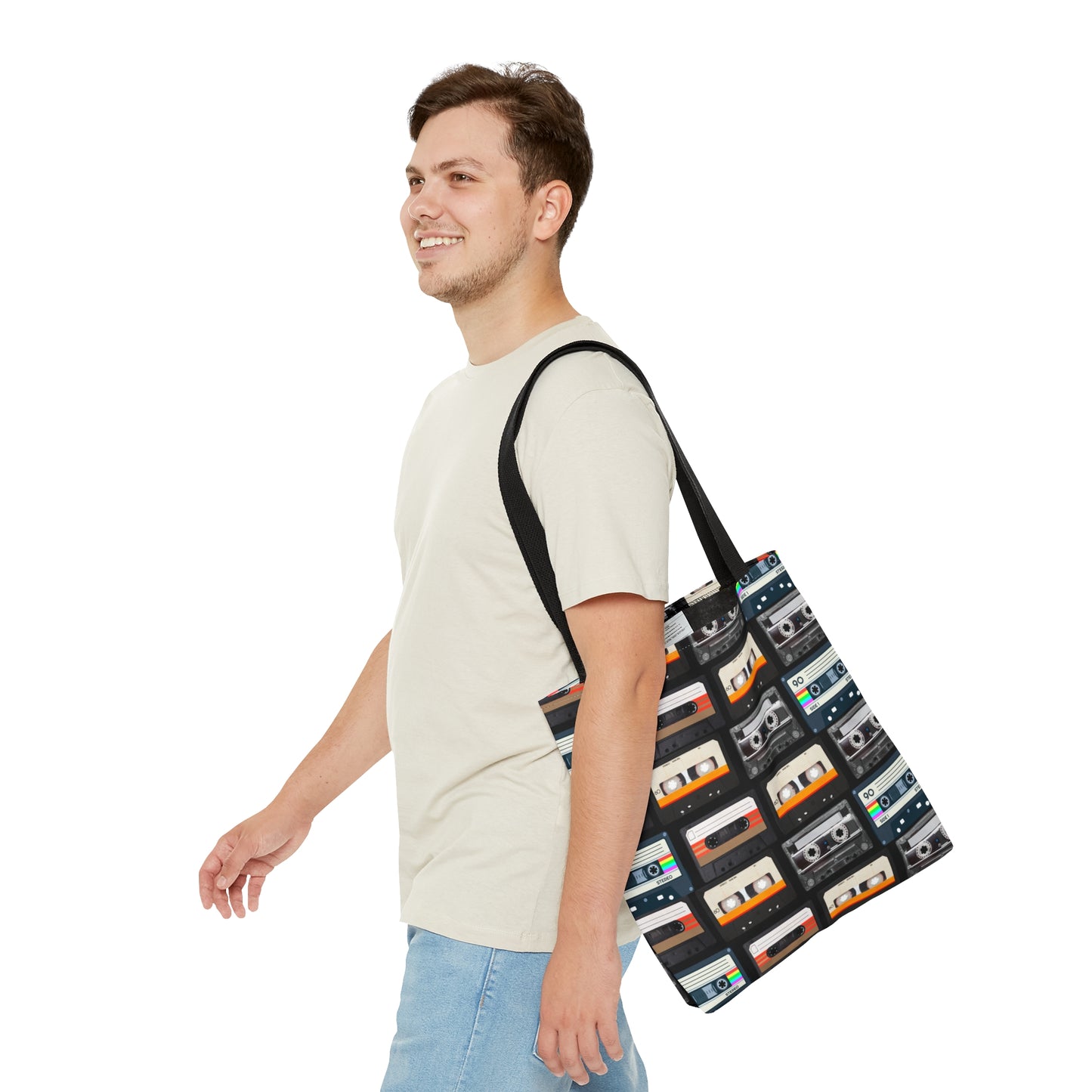 Audio Cassettes Tote Bag - Misfit Marketing Designs