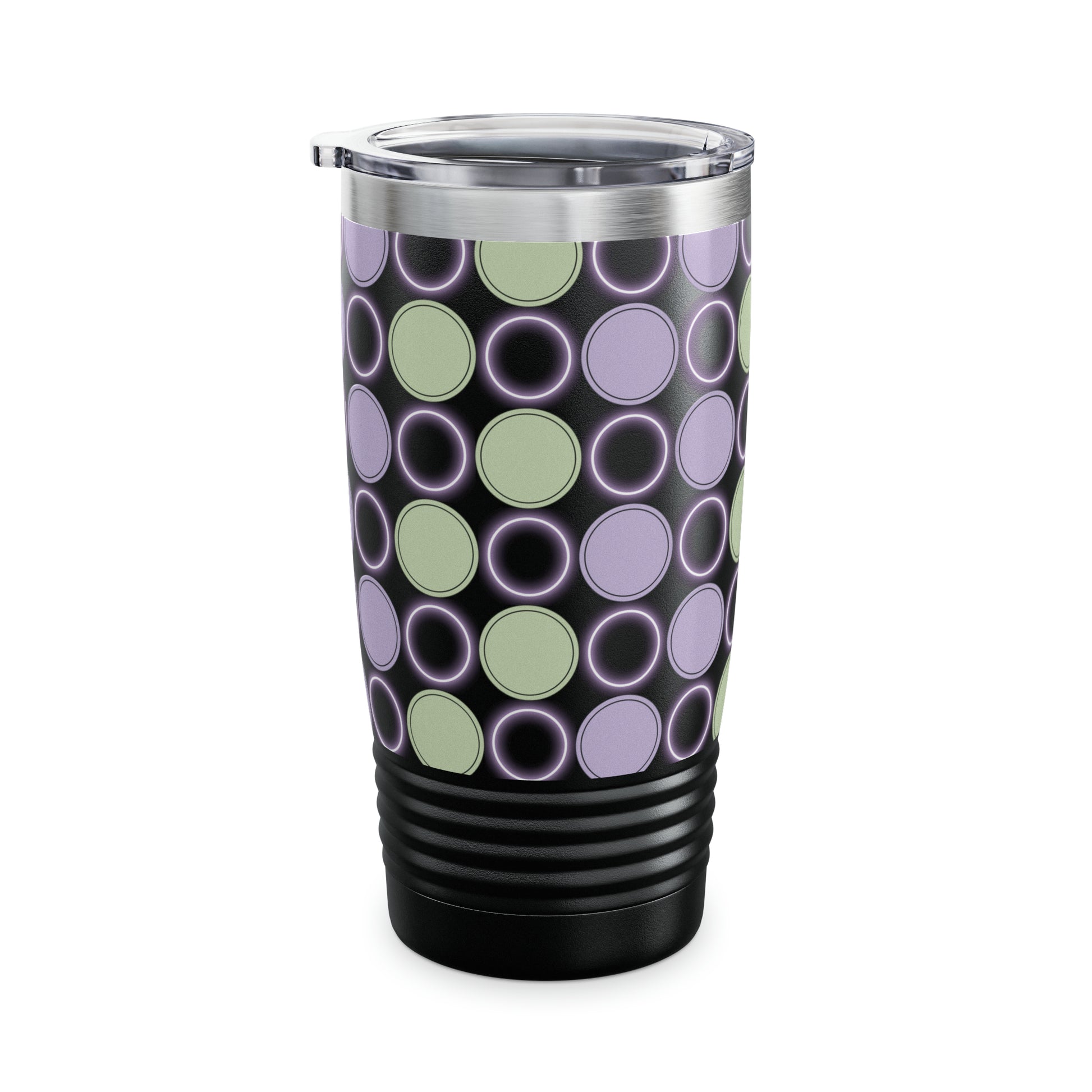 Spring Polka Dot Tumbler - Ringneck Design - Perfect for On-The-Go - Misfit Marketing Design Studios