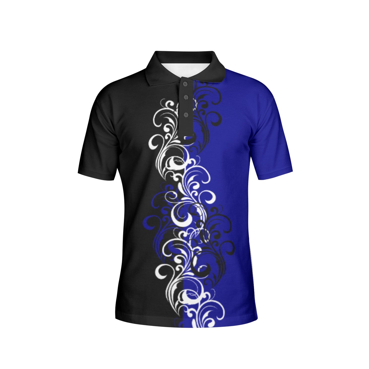 Men's Ebony Blue Polo Shirt