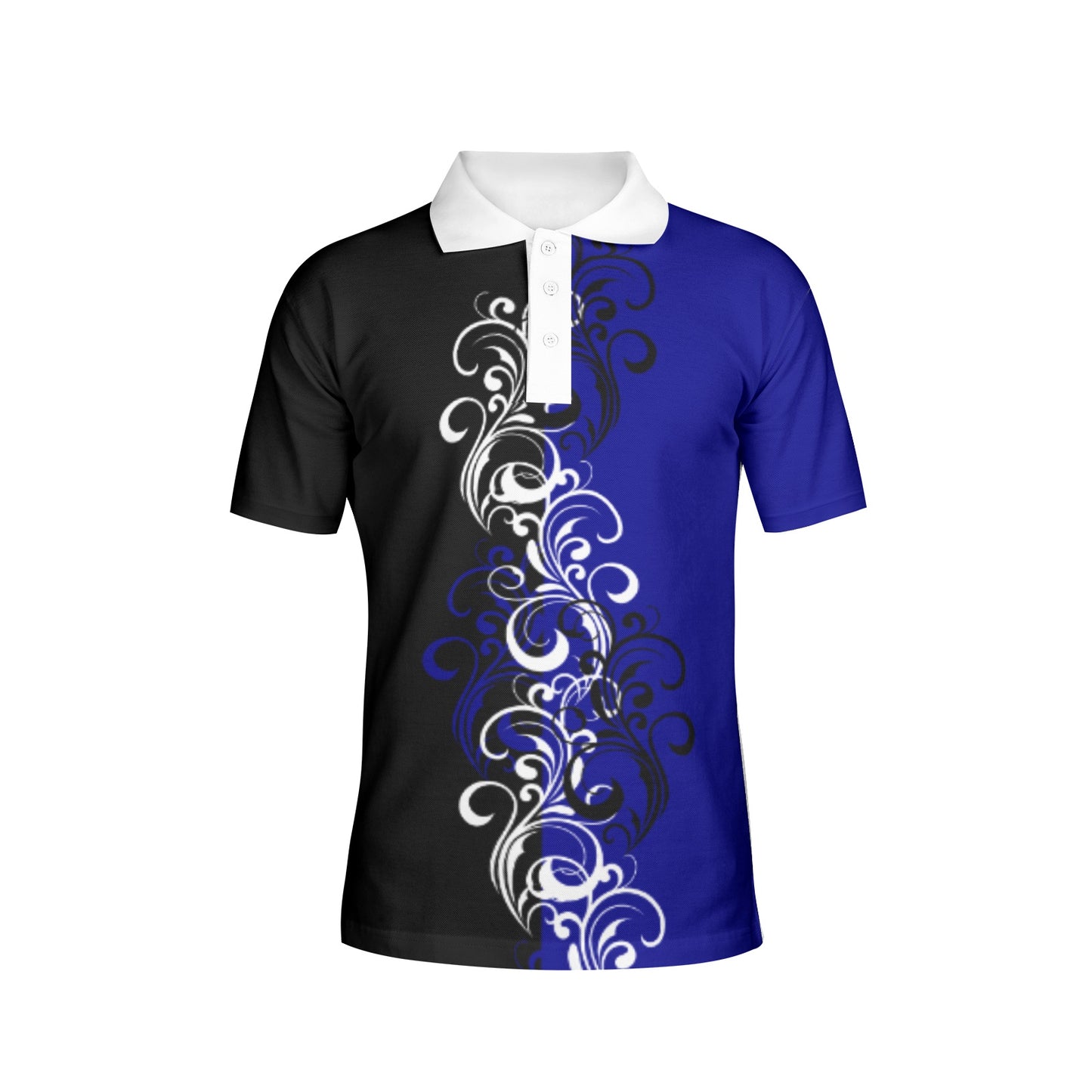 Men's Ebony Blue Polo Shirt