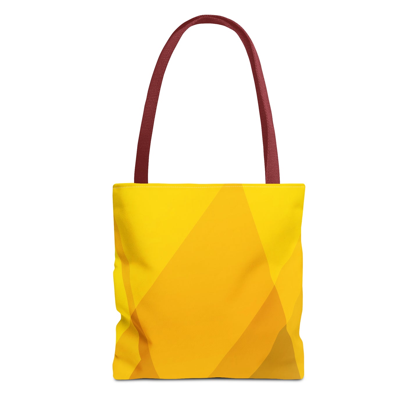 Golden Yellow Abstract Spring Tote - Vibrant Stylish and Perfect for the Season - Misfit Marketing Design Studios