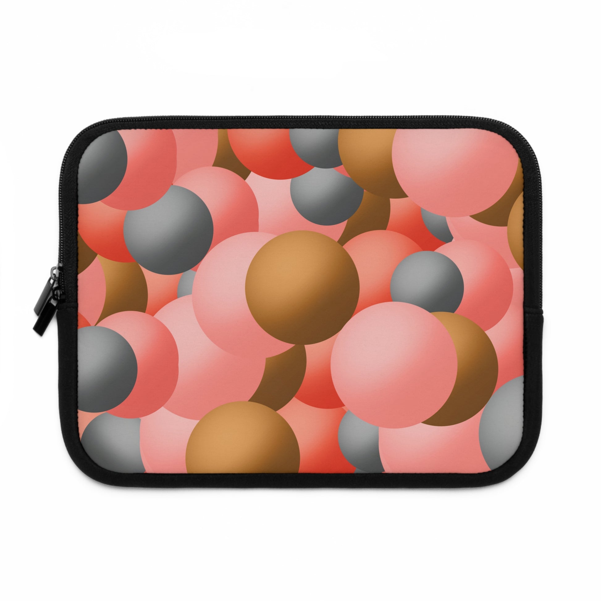 Peach Spheres Laptop Sleeve - Soft  Stylish Protection for Your Device - Misfit Marketing Design Studios