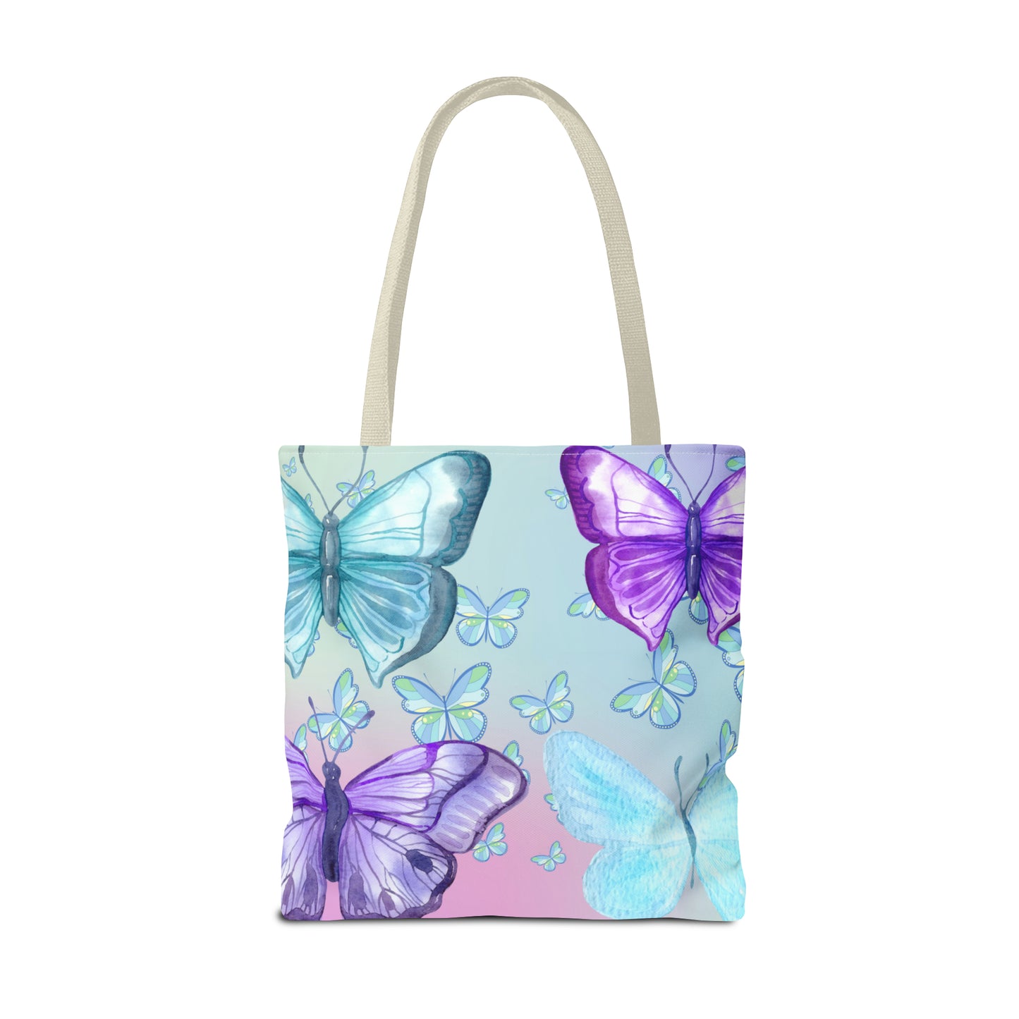 Pastel Butterfly Tote Bag - Soft and Stylish for Every Occasion - Misfit Marketing Design Studios