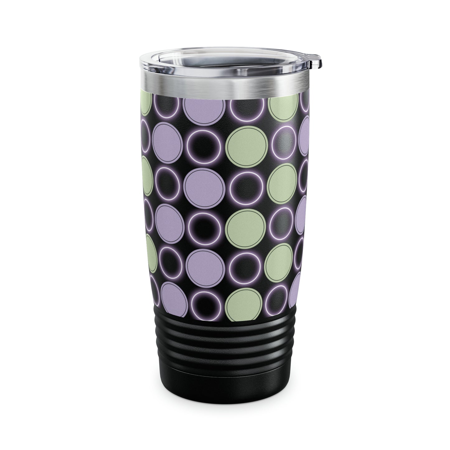 Spring Polka Dot Tumbler - Ringneck Design - Perfect for On-The-Go - Misfit Marketing Design Studios