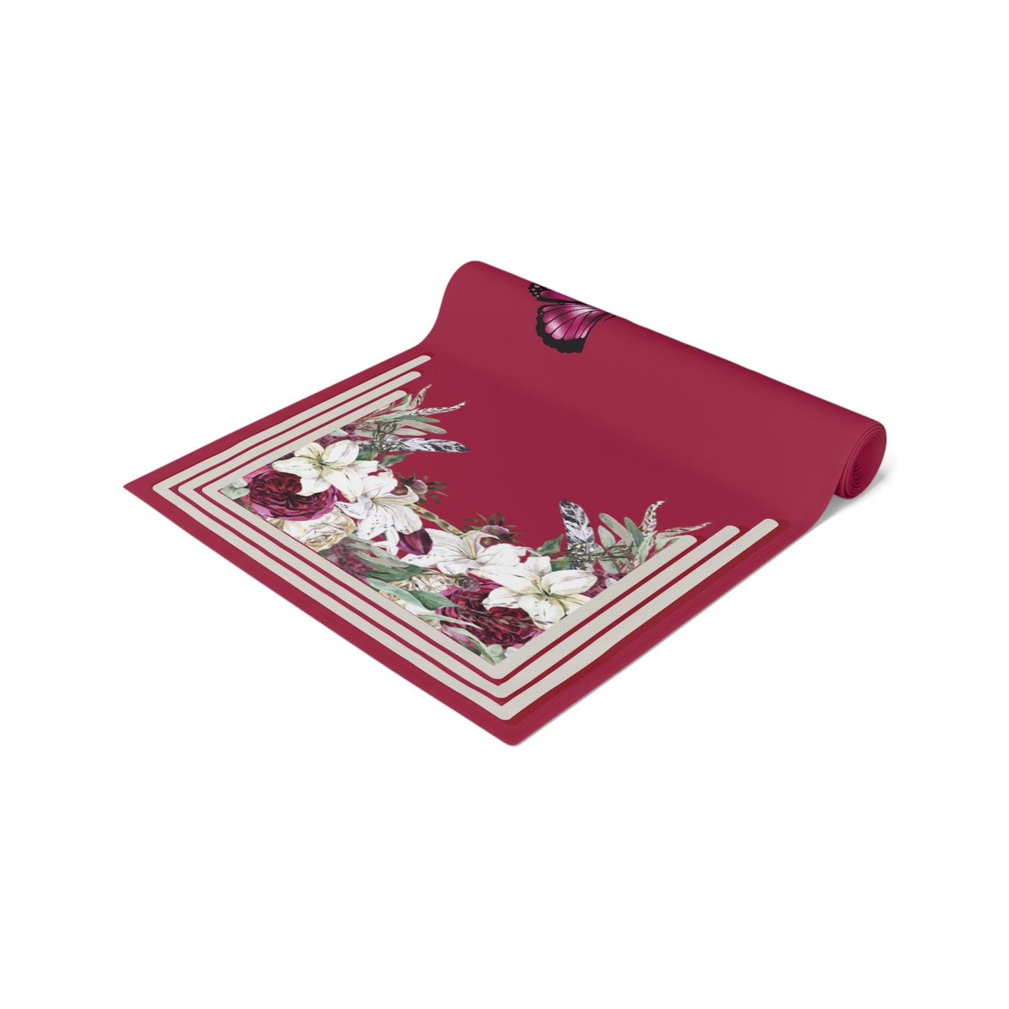 Beautiful Berry Bouquet Table Runner - Perfect for Any Occasion - Misfit Marketing Design Studios