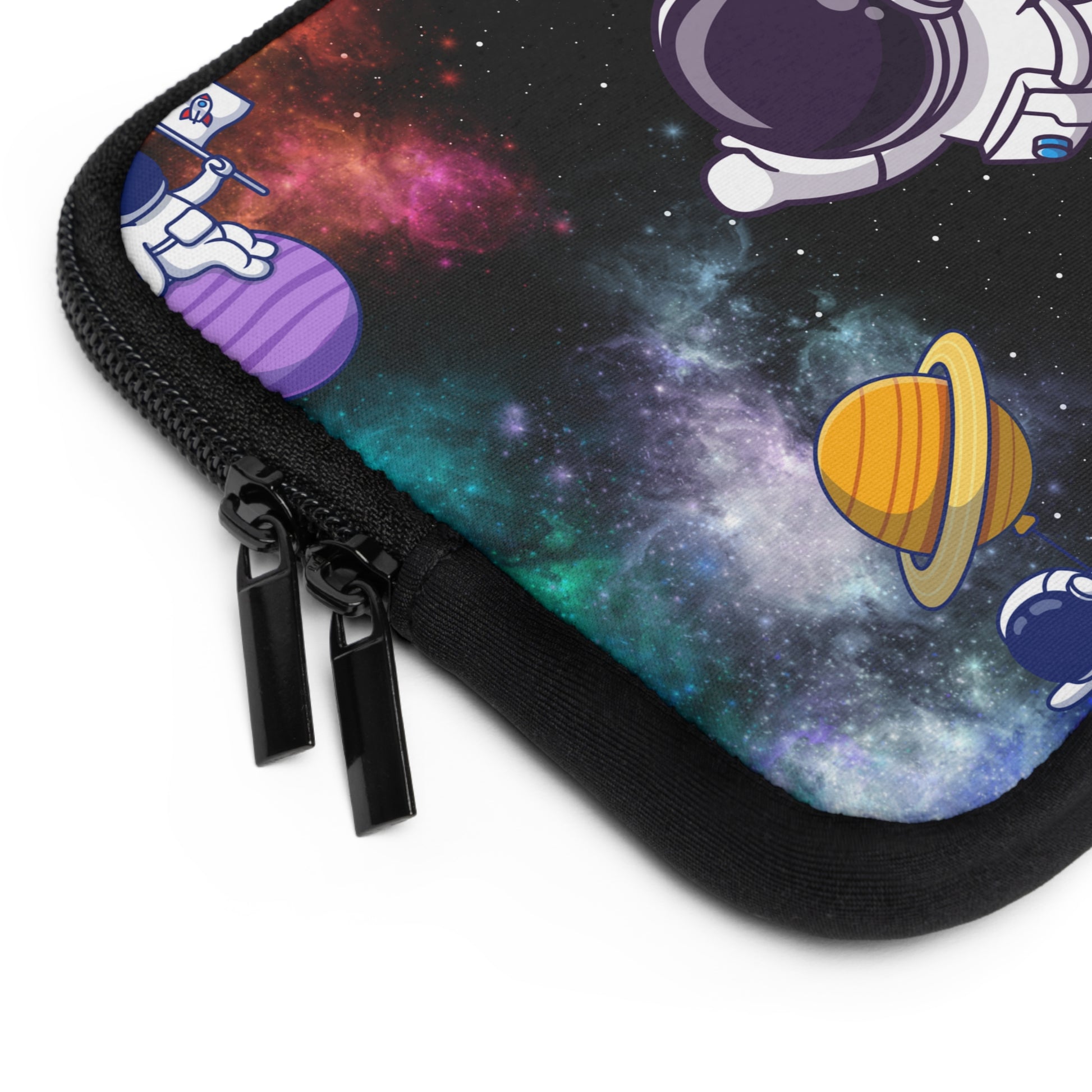 Junior Astronauts Laptop Sleeve - Misfit Marketing Designs