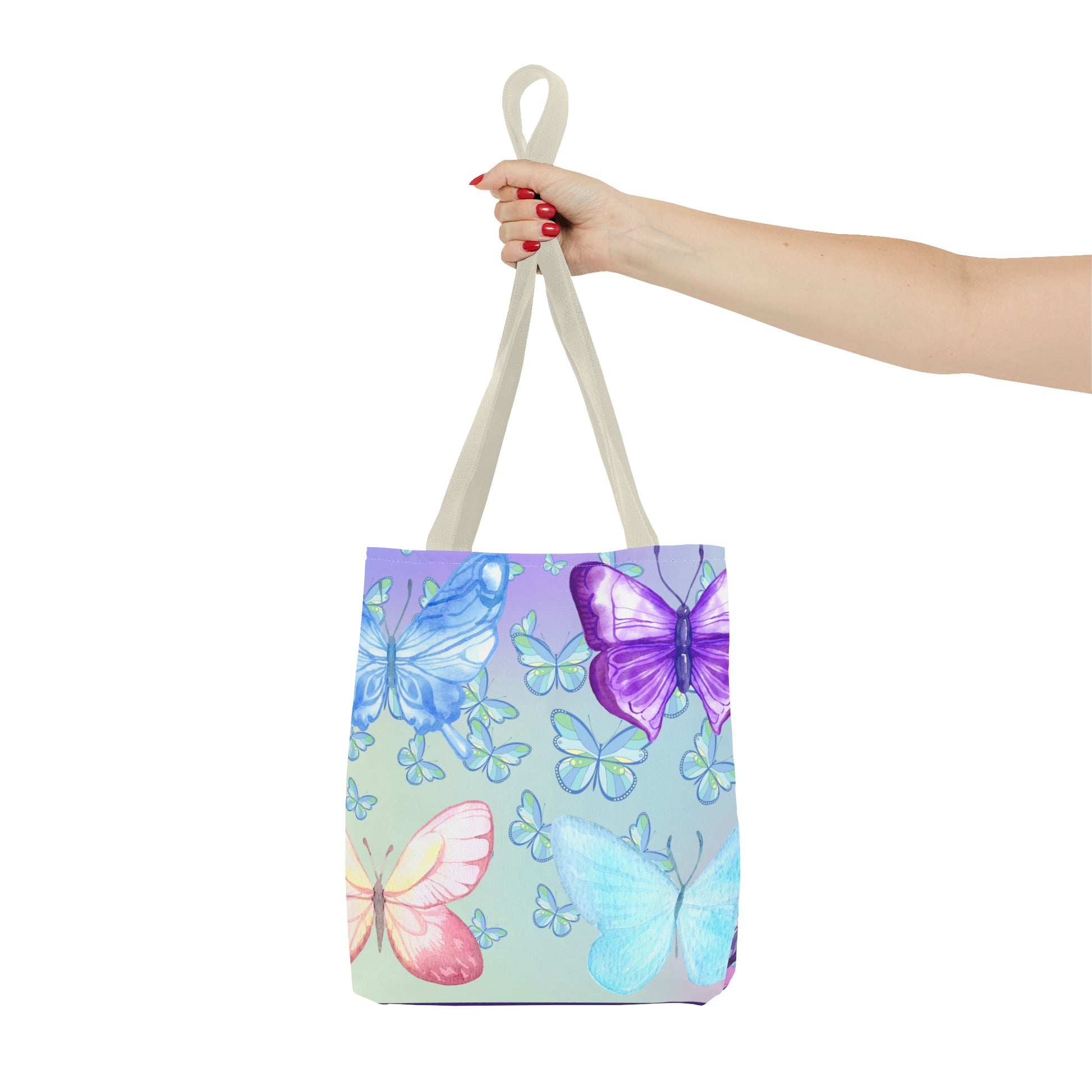 Pastel Butterfly Tote Bag - Soft and Stylish for Every Occasion - Misfit Marketing Design Studios