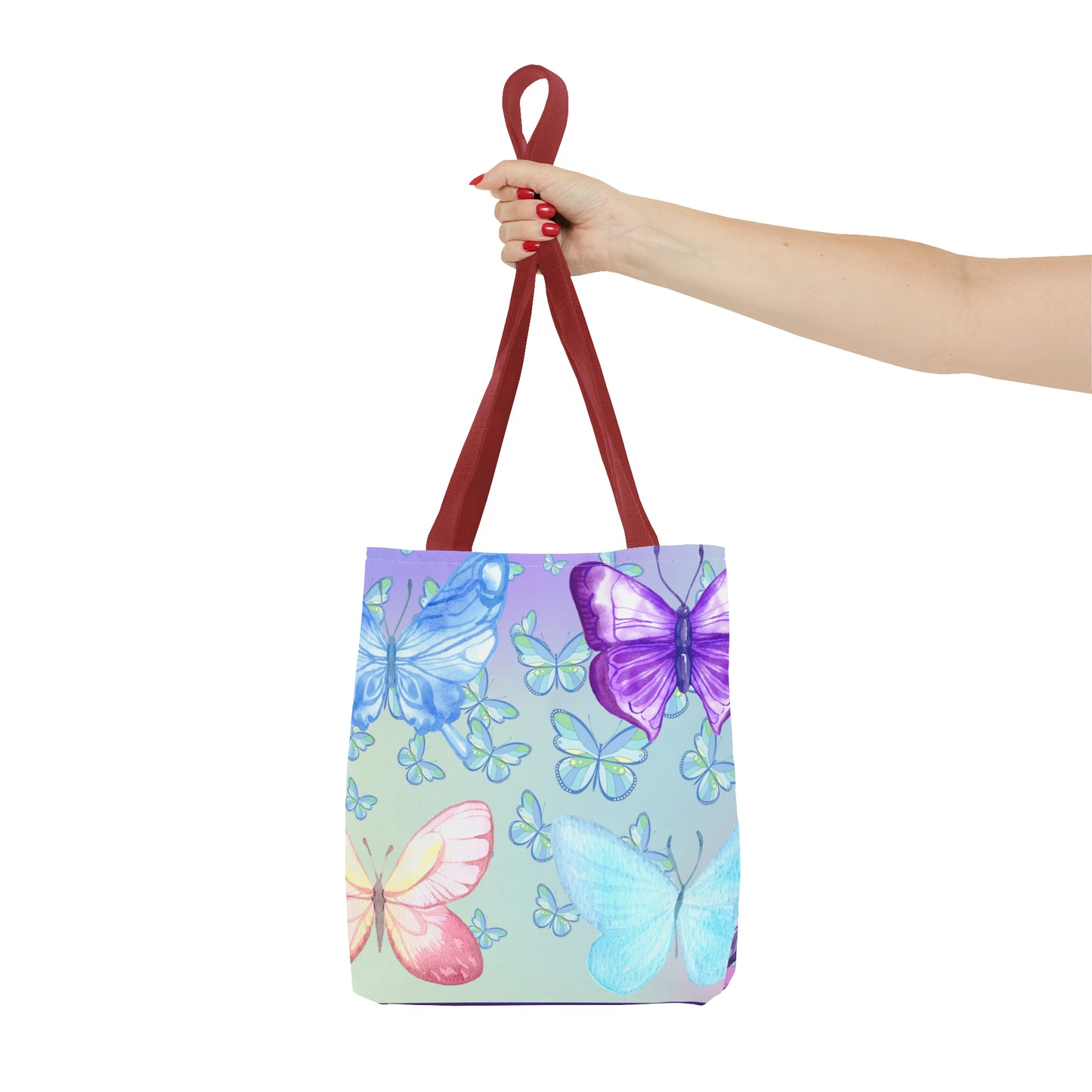 Pastel Butterfly Tote Bag - Soft and Stylish for Every Occasion - Misfit Marketing Design Studios