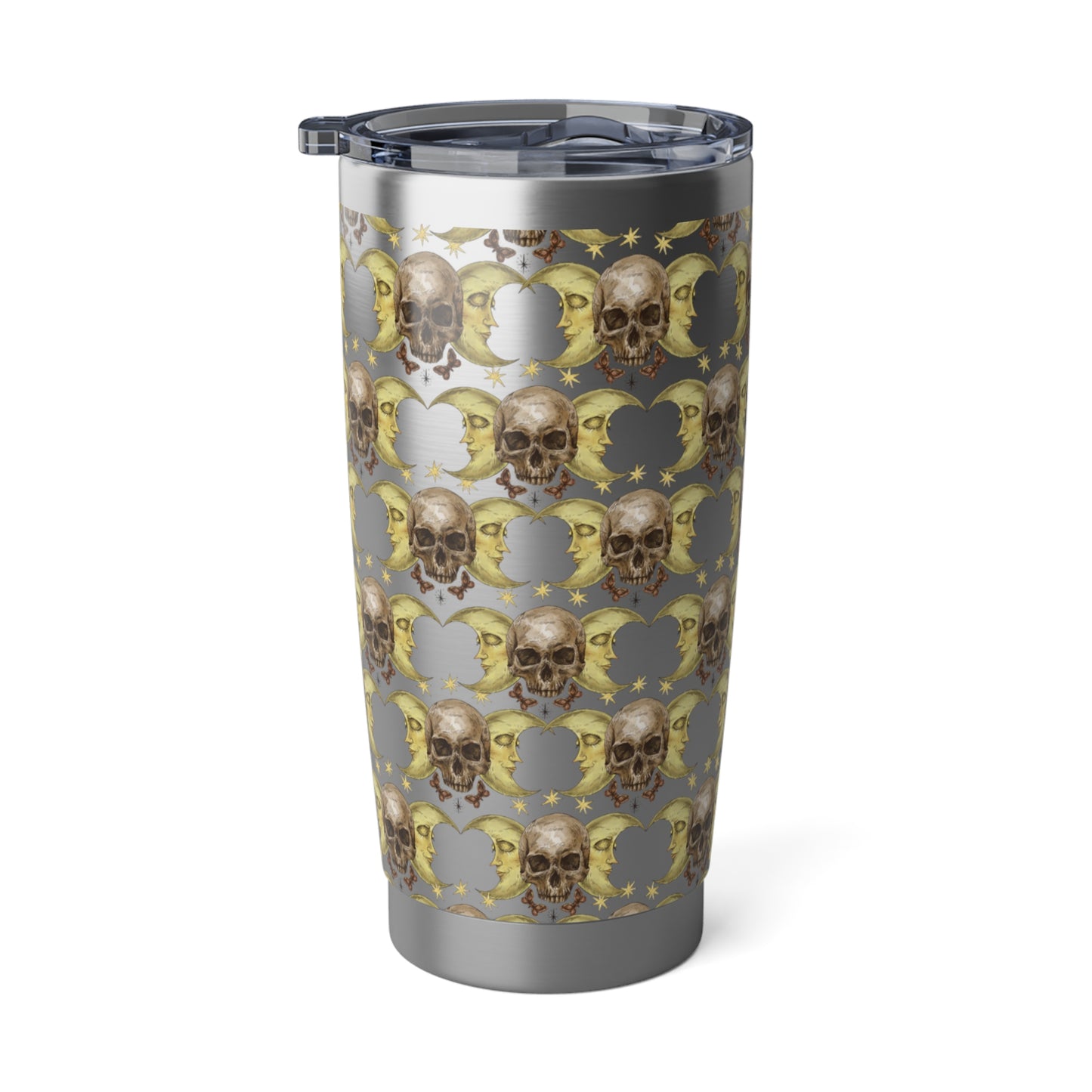 Spooky Lunar Skull 20oz Tumbler - Misfit Marketing Designs