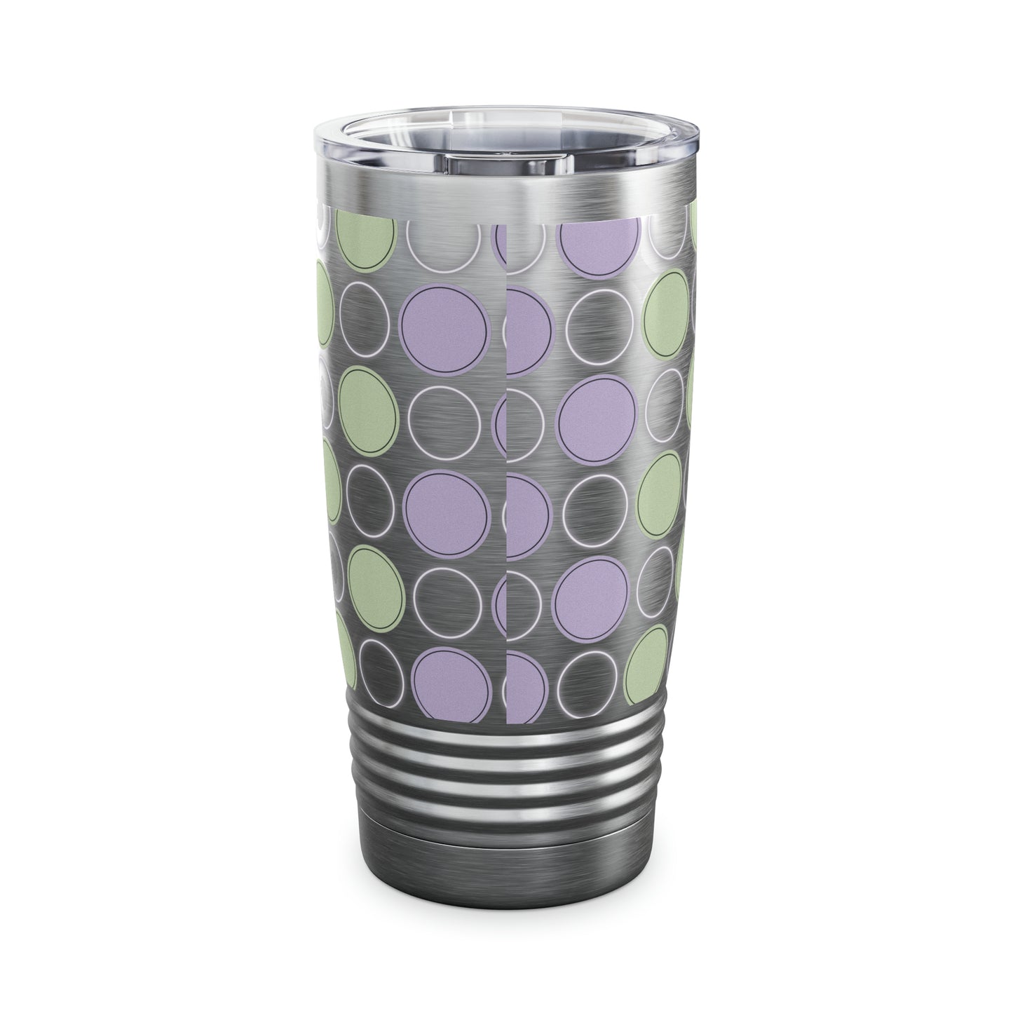 Spring Polka Dot Tumbler - Ringneck Design - Perfect for On-The-Go - Misfit Marketing Design Studios