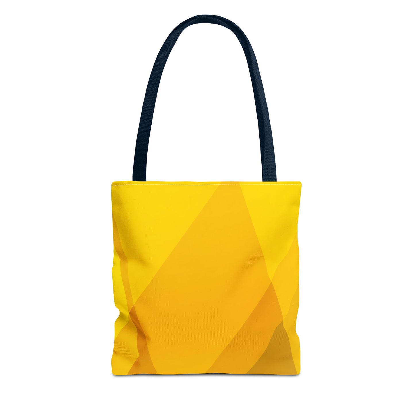 Golden Yellow Abstract Spring Tote - Vibrant Stylish and Perfect for the Season - Misfit Marketing Design Studios