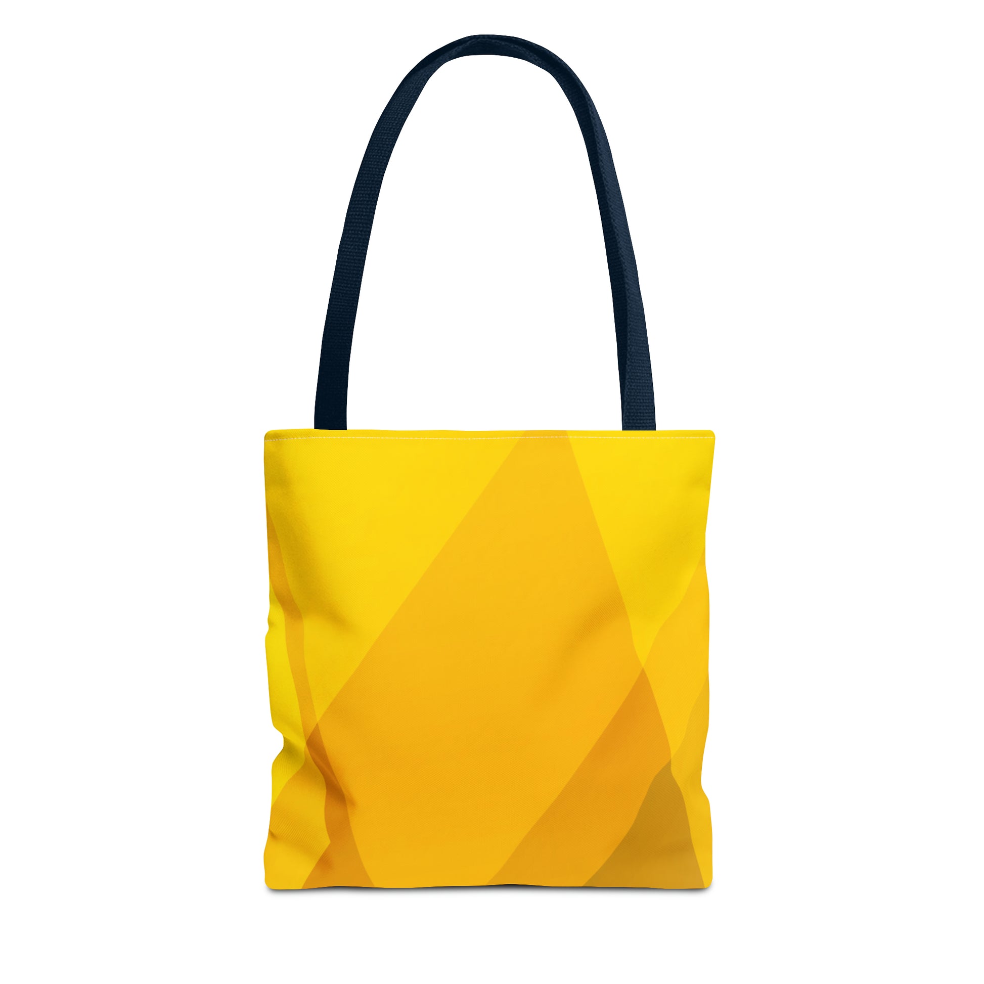 Golden Yellow Abstract Spring Tote - Vibrant Stylish and Perfect for the Season - Misfit Marketing Design Studios