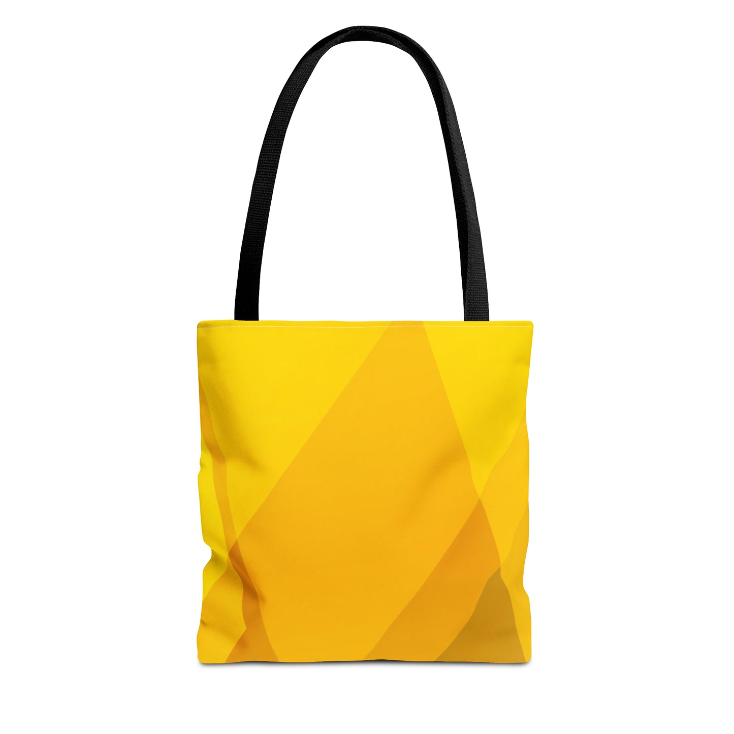 Golden Yellow Abstract Spring Tote - Vibrant Stylish and Perfect for the Season - Misfit Marketing Design Studios