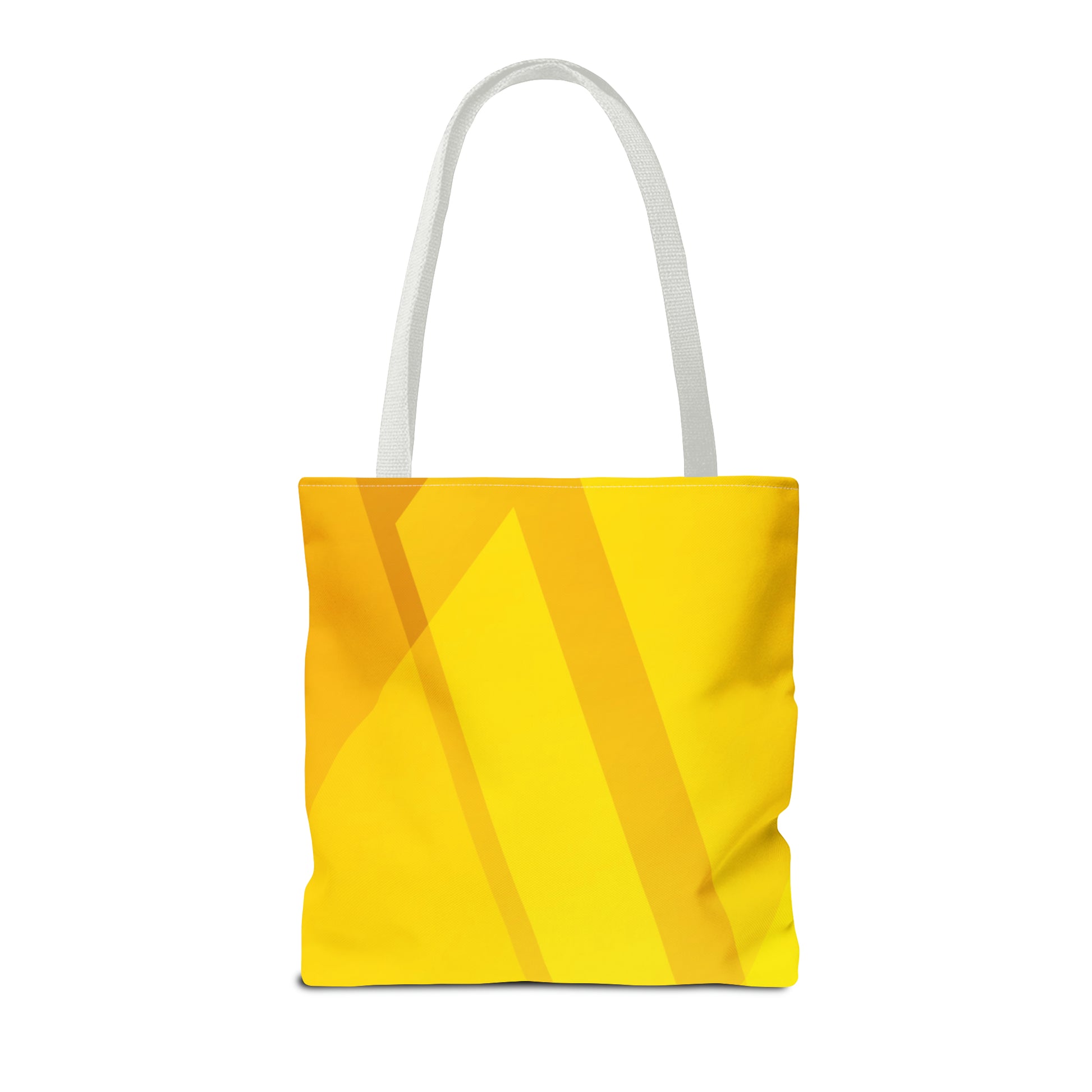 Golden Yellow Abstract Spring Tote - Vibrant Stylish and Perfect for the Season - Misfit Marketing Design Studios