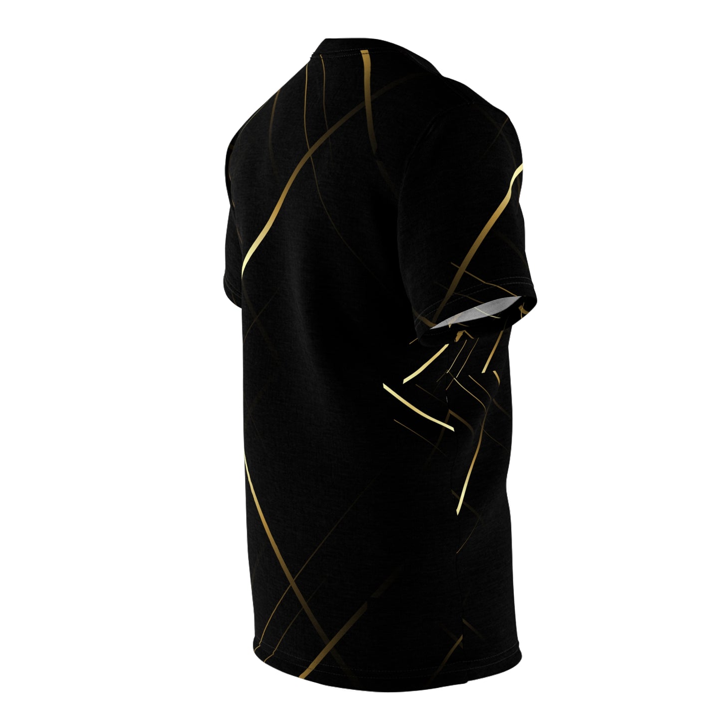 Men's Gold Beams T-Shirt - Misfit Marketing Designs