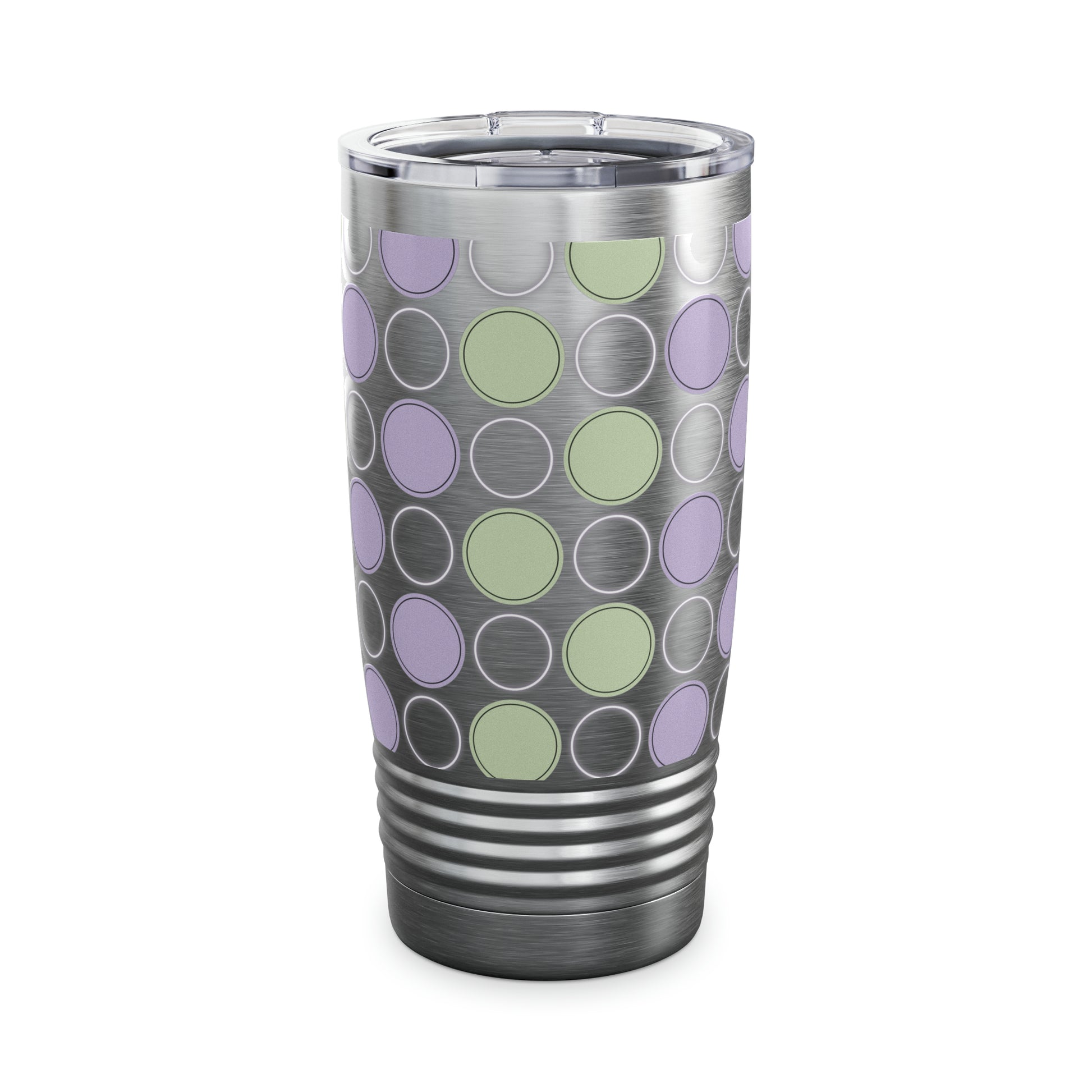 Spring Polka Dot Tumbler - Ringneck Design - Perfect for On-The-Go - Misfit Marketing Design Studios