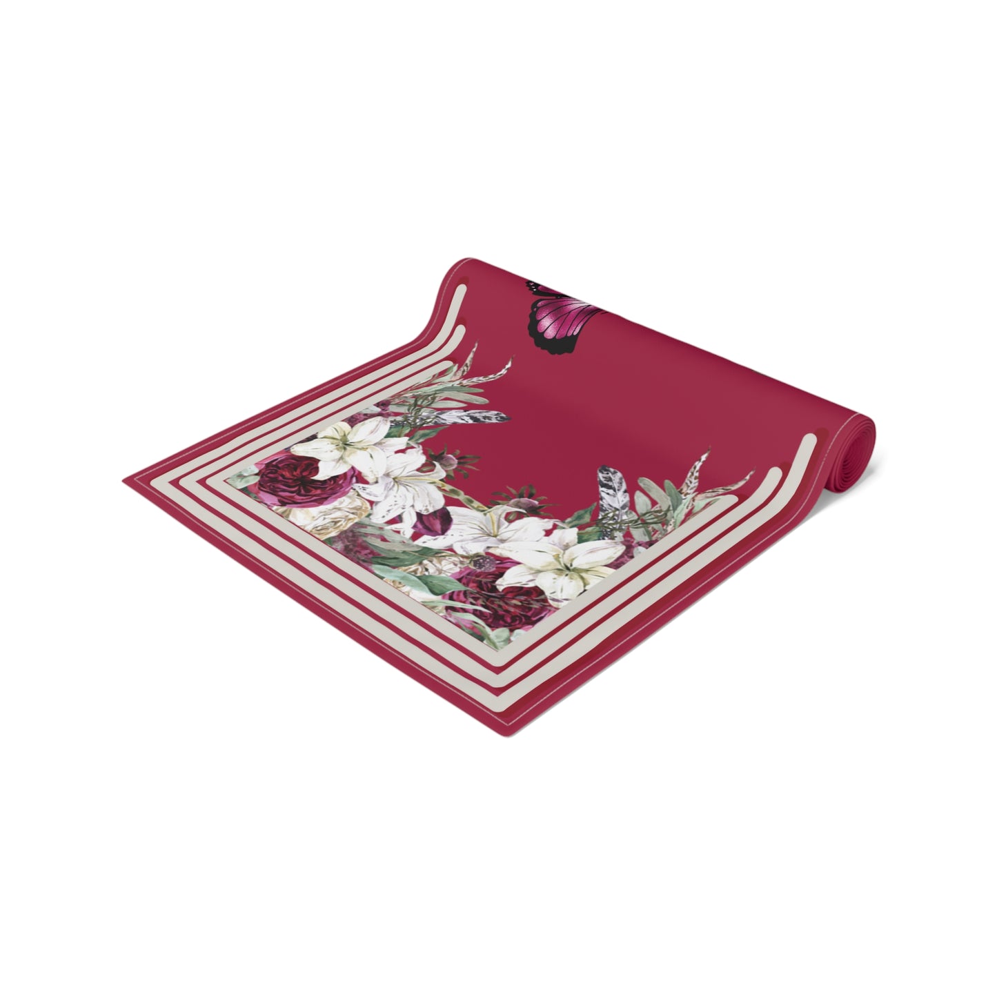 Beautiful Berry Bouquet Table Runner - Perfect for Any Occasion - Misfit Marketing Design Studios