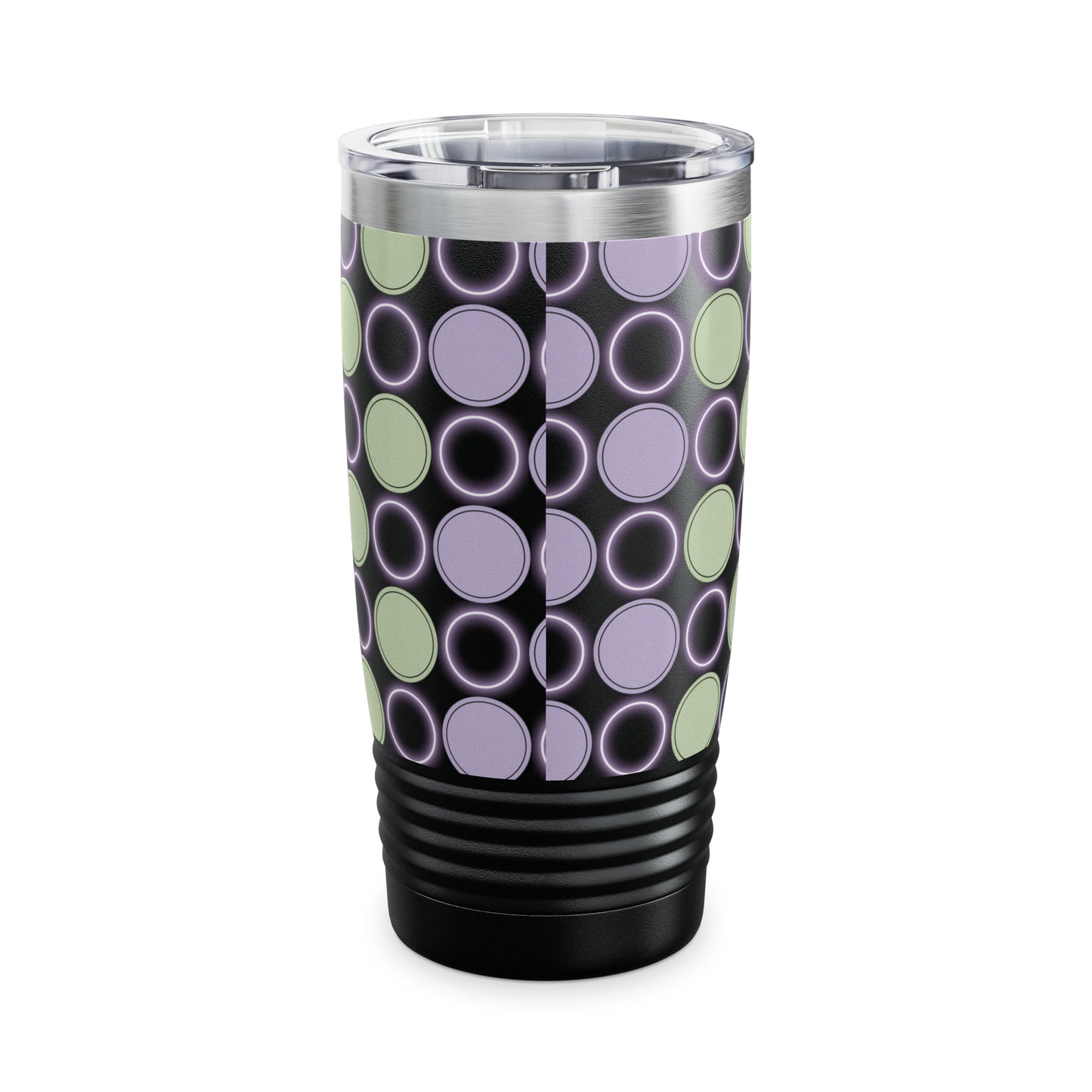 Spring Polka Dot Tumbler - Ringneck Design - Perfect for On-The-Go - Misfit Marketing Design Studios