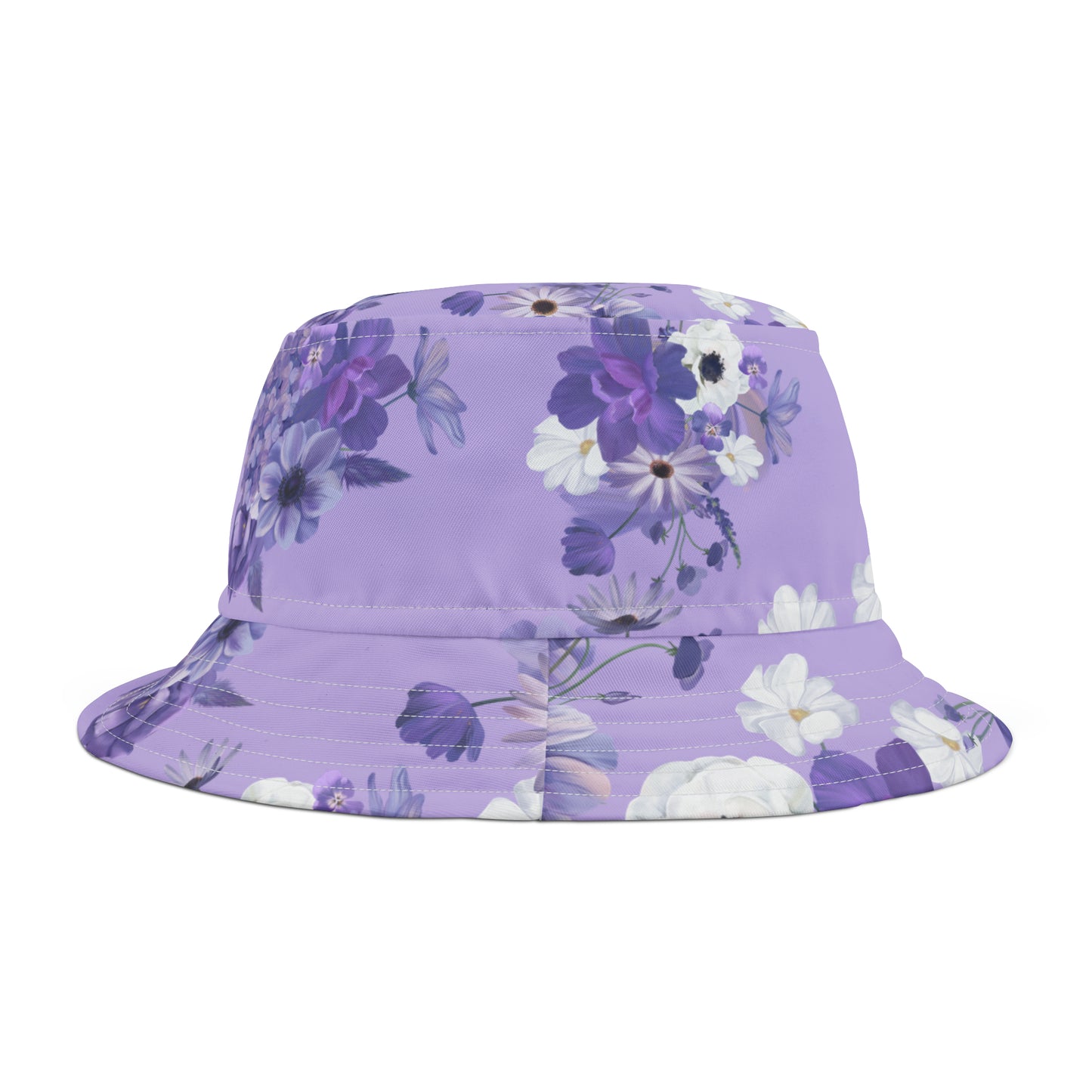 Lilac Summer Fashion Bucket Hat - Must-Have Accessory for Your Summer Wardrobe - Misfit Marketing Design Studios