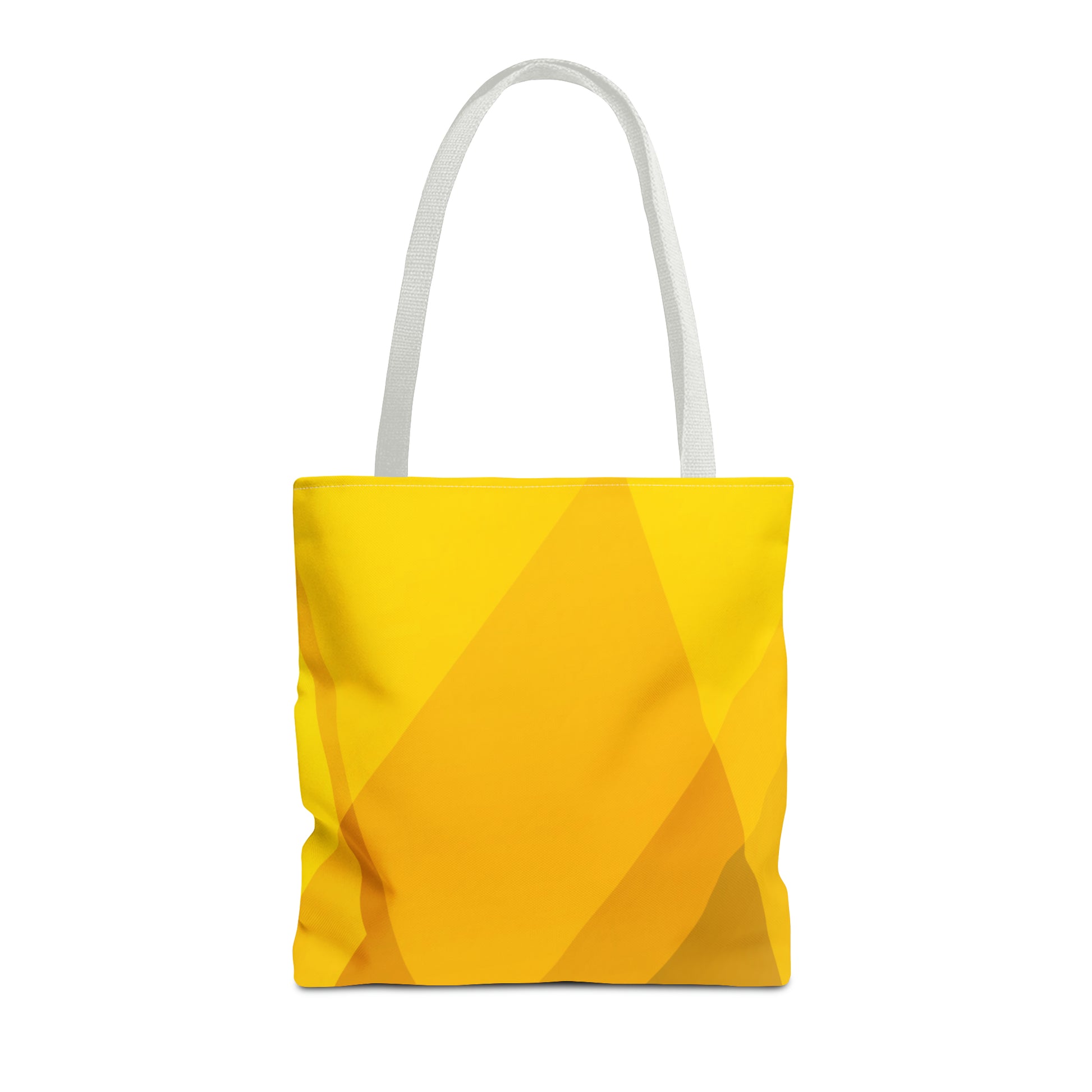 Golden Yellow Abstract Spring Tote - Vibrant Stylish and Perfect for the Season - Misfit Marketing Design Studios