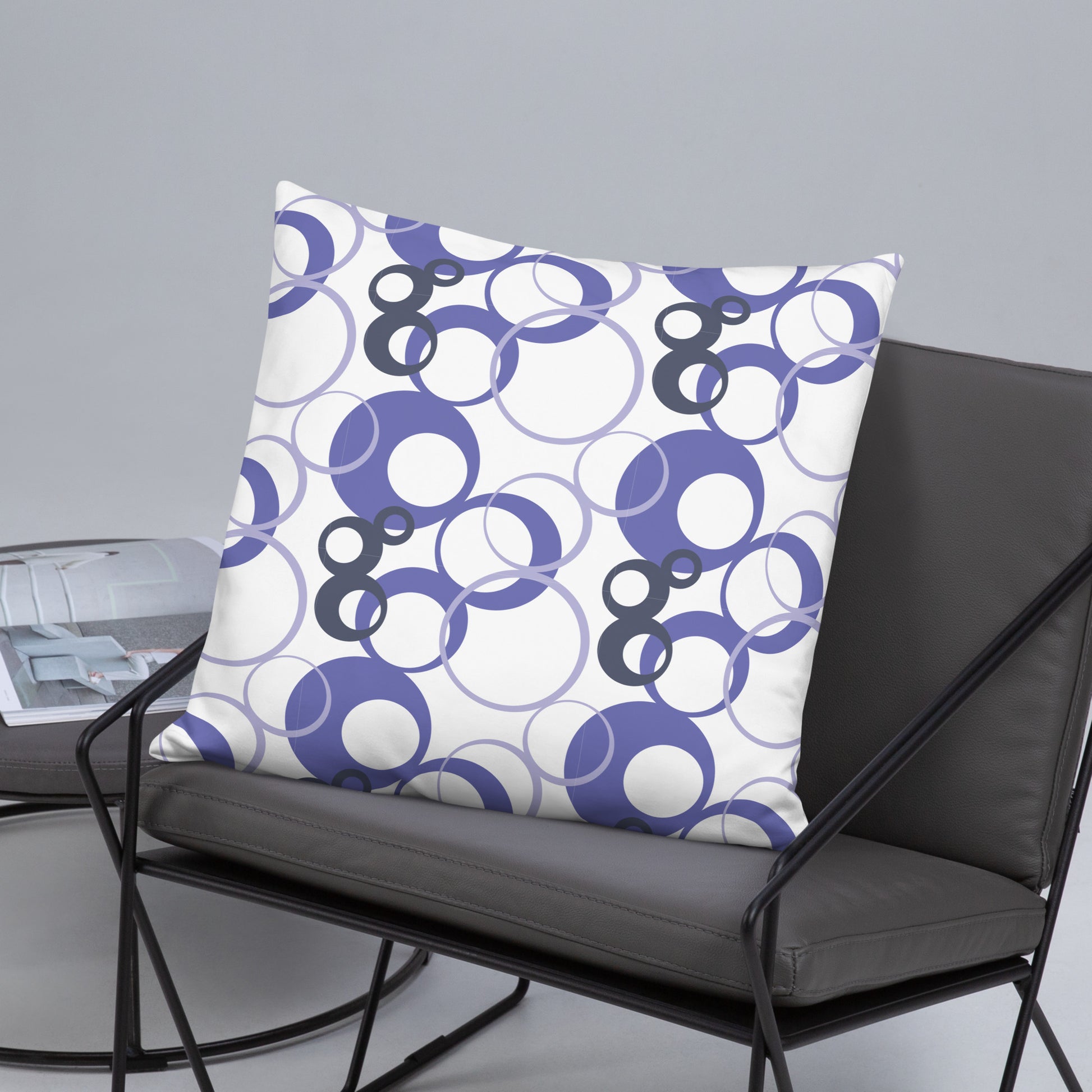 Overlapping Rings Basic Pillow - Misfit Marketing Designs