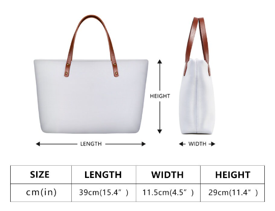 White Sunflower Tote - Elegant and Functional Bag - Misfit Marketing Design Studios