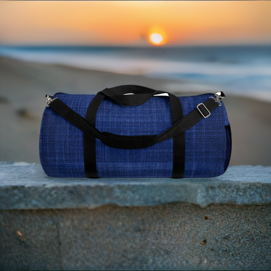 Stylish Denim Duffel Bag - Perfect for Everyday Use and Travel - Misfit Marketing Design Studios