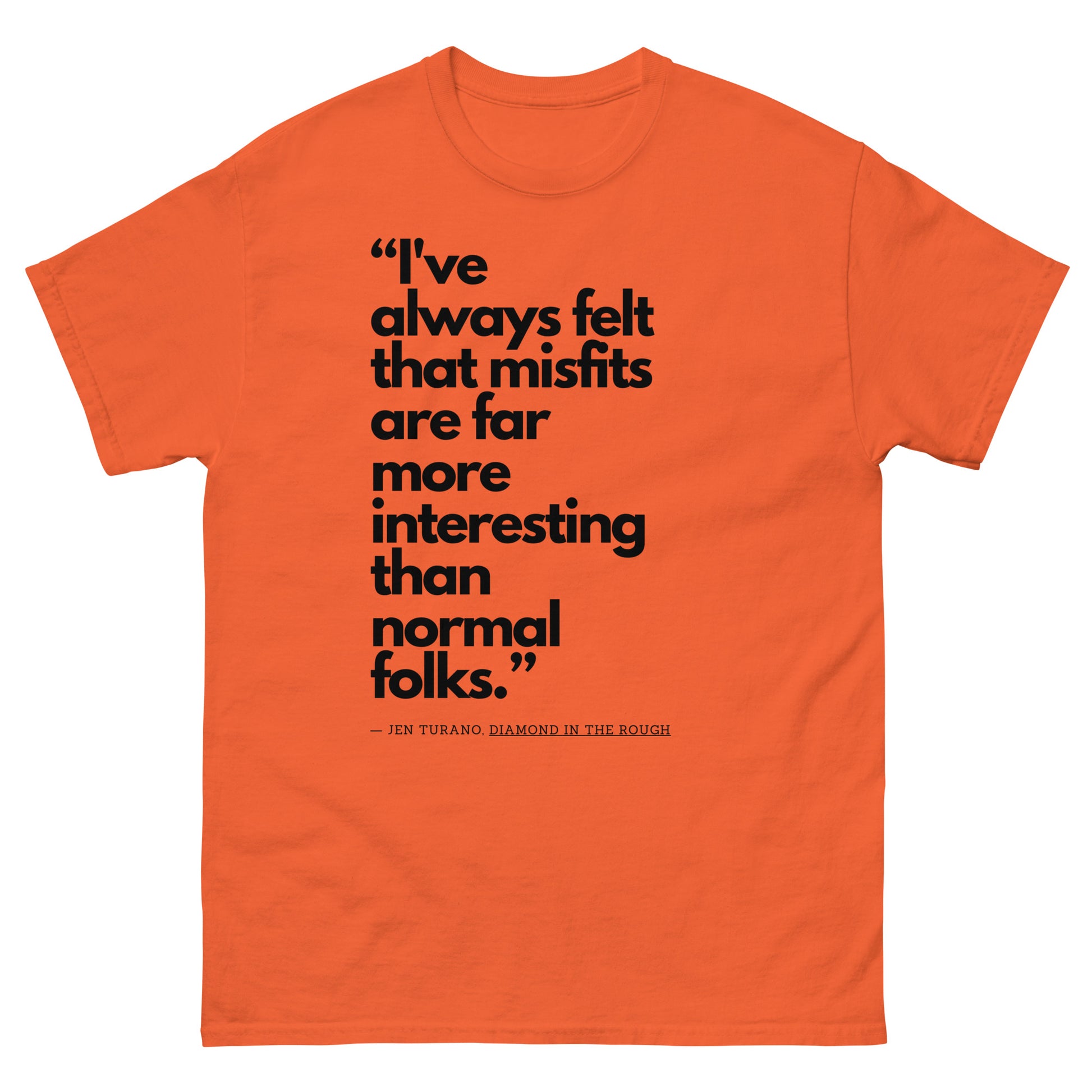 Mens Misfit Quotes Tee - Classic Style for the Bold and Quirky - Misfit Marketing Design Studios