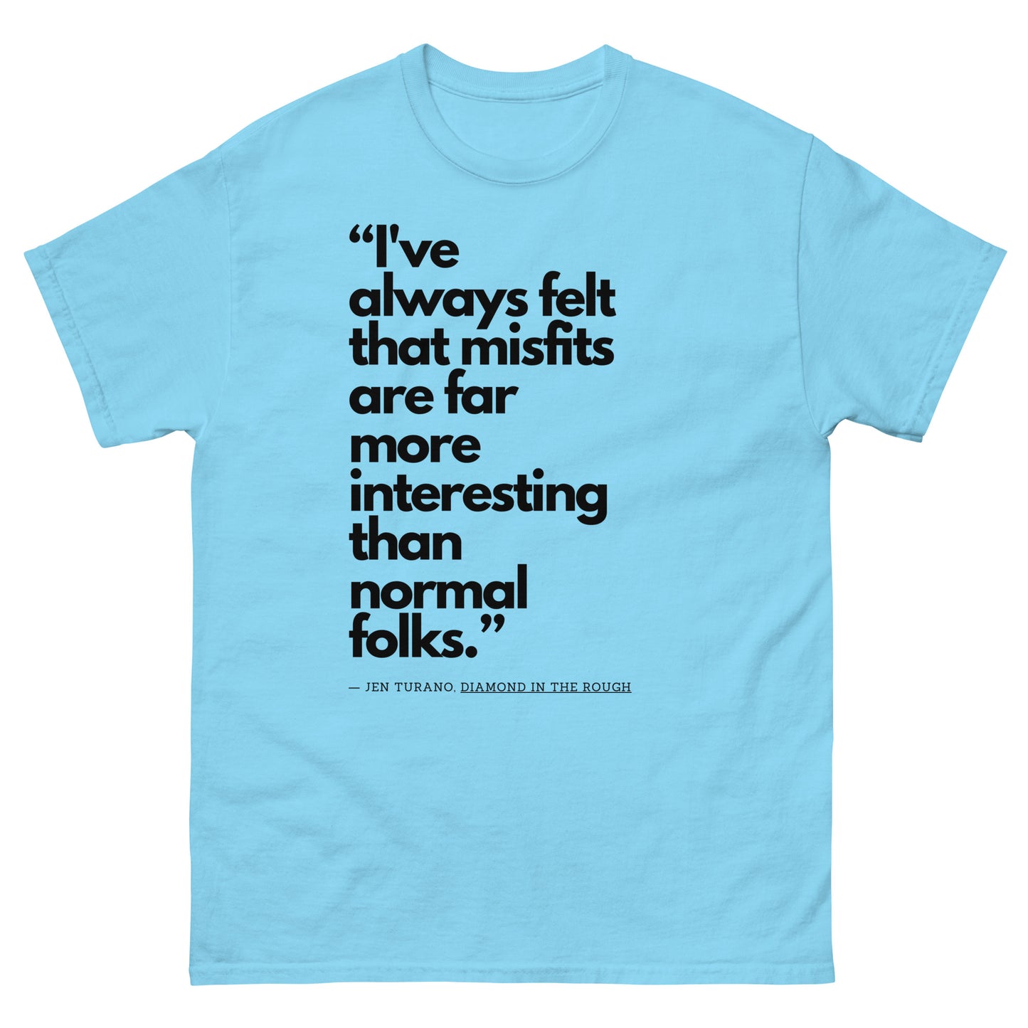 Mens Misfit Quotes Tee - Classic Style for the Bold and Quirky - Misfit Marketing Design Studios